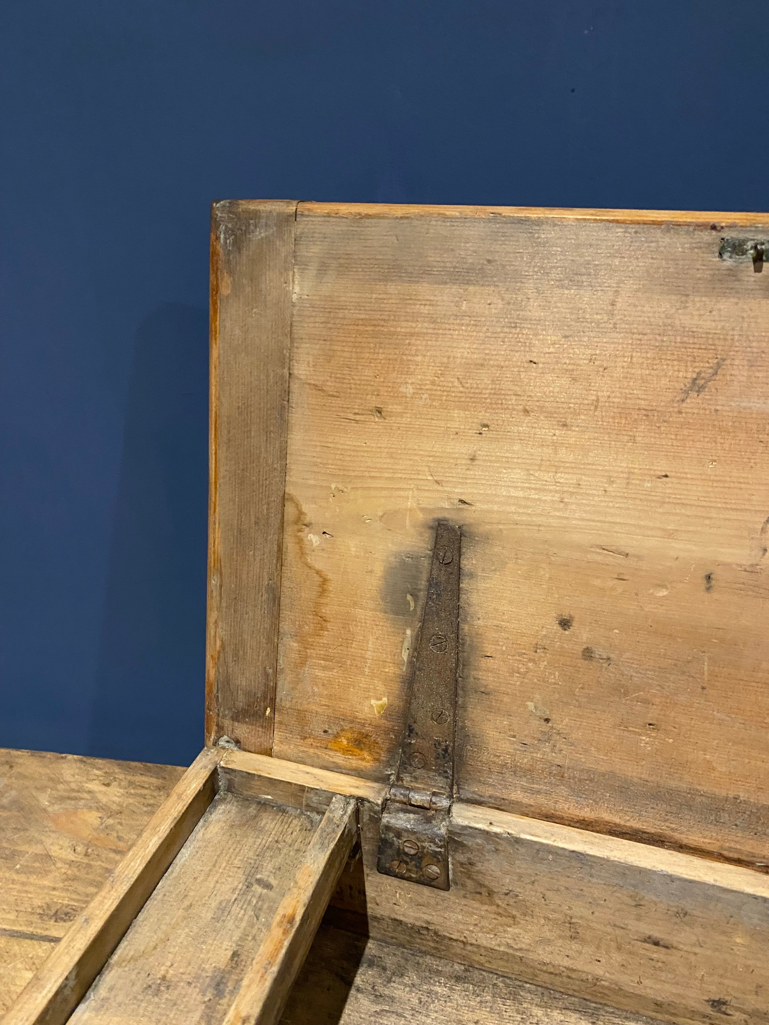 Nice Antique Box , As Found But A Cracking Box