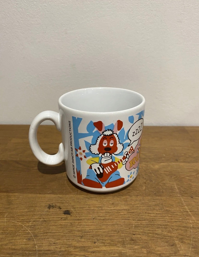 Vintage Serge Danot "The Magic Roundabout" Dylan & Zebedee Small Mug