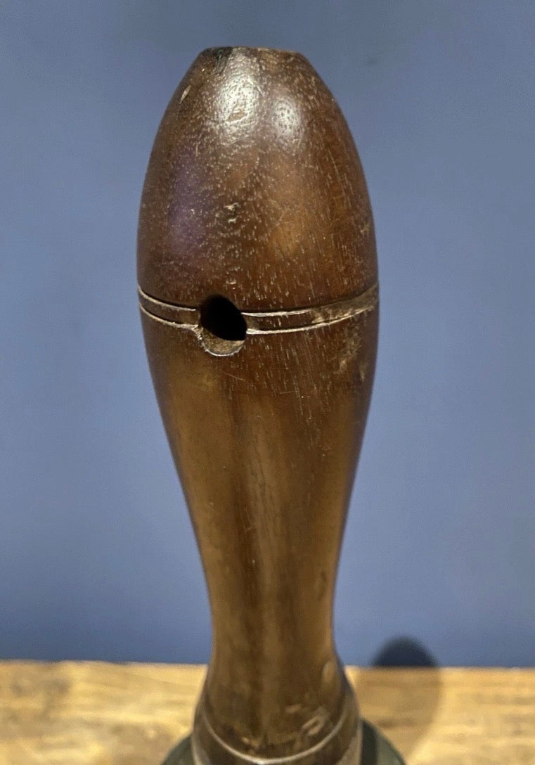 Vintage/ Antique 3:8 , 11.5 Inch Tall Hand Bell/ School Bell