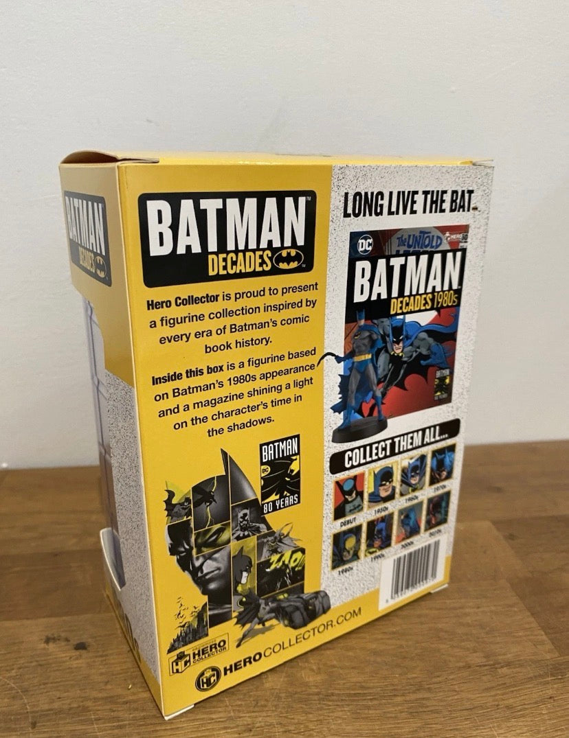 Eaglemoss , Hero Collector, Batman Decades 1980’s, Boxed