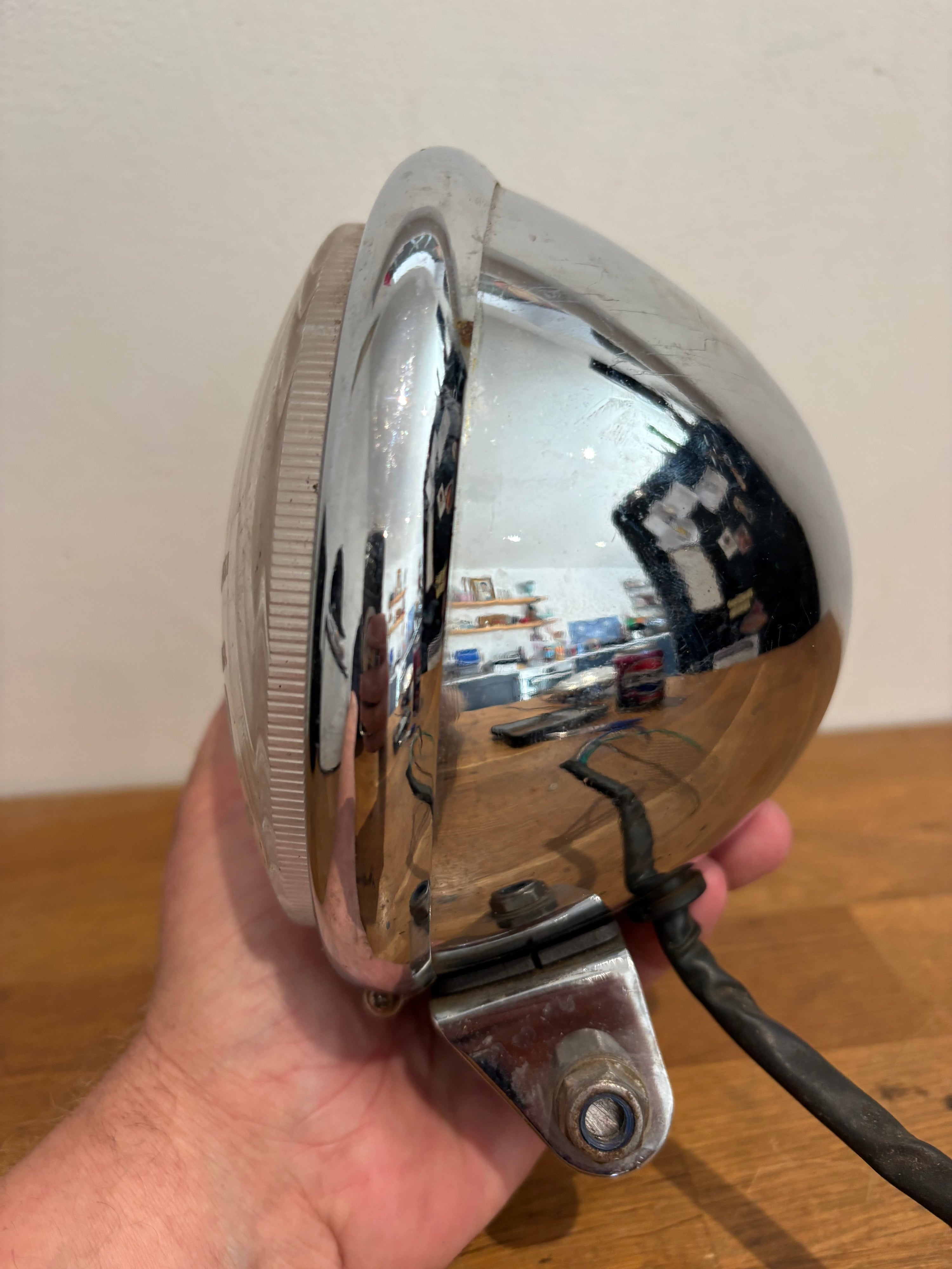 Vintage KeKai Car Spot Light/ Fog Light . E4 , 50R-0012723, W3W12V