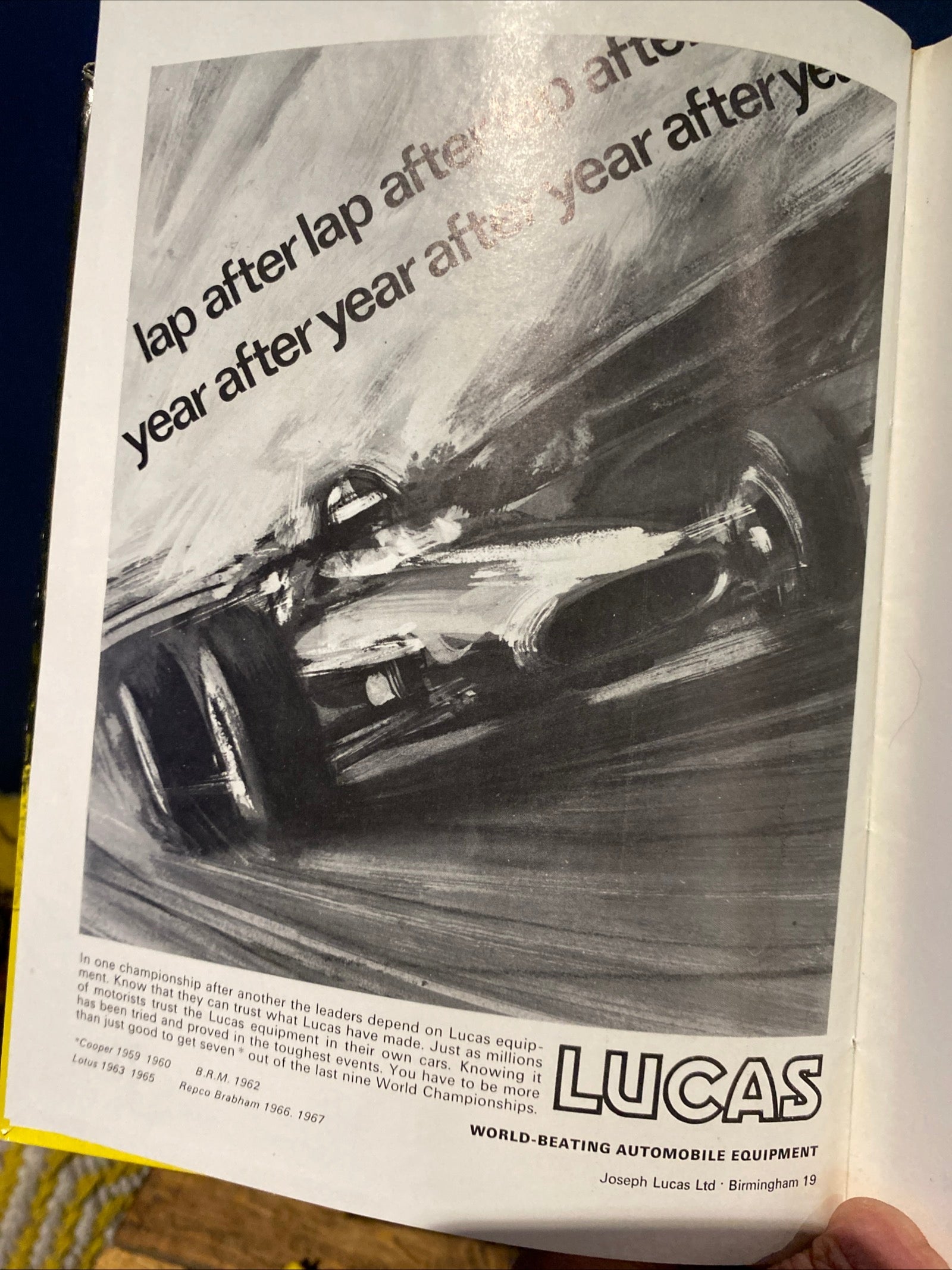 Motor Racing Year Book 1967-8 , Motor Racing Magazine, HB