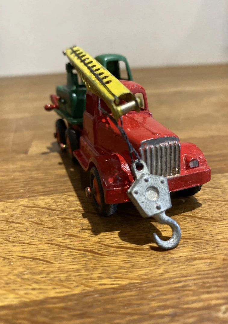 Rare Vintage Crescent Toys Diecast Truck Crane