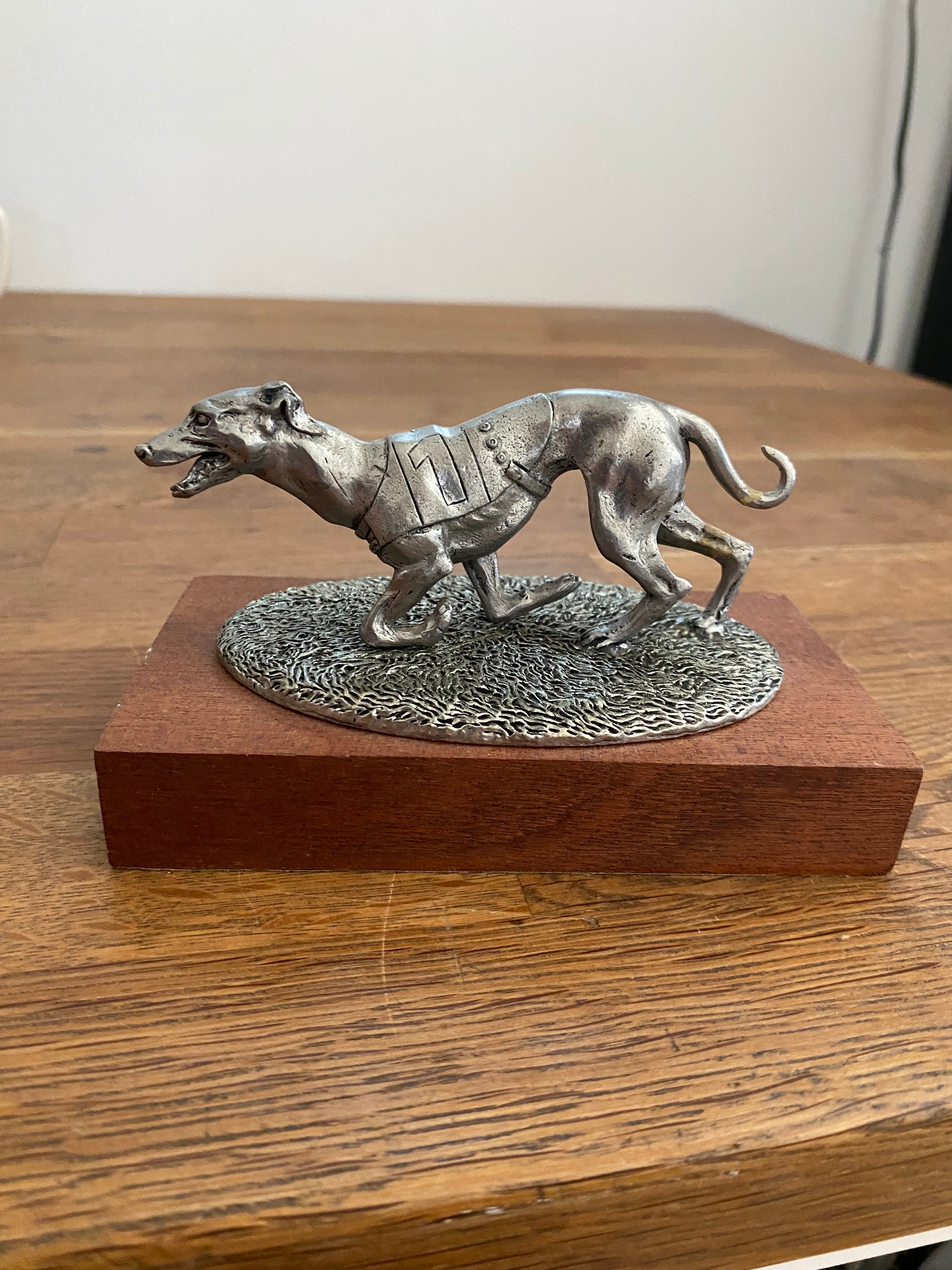 Vintage Ladbrokes Crayford Stadium 1998 , Greyhound Trophy ( Dog Called Rocket?)