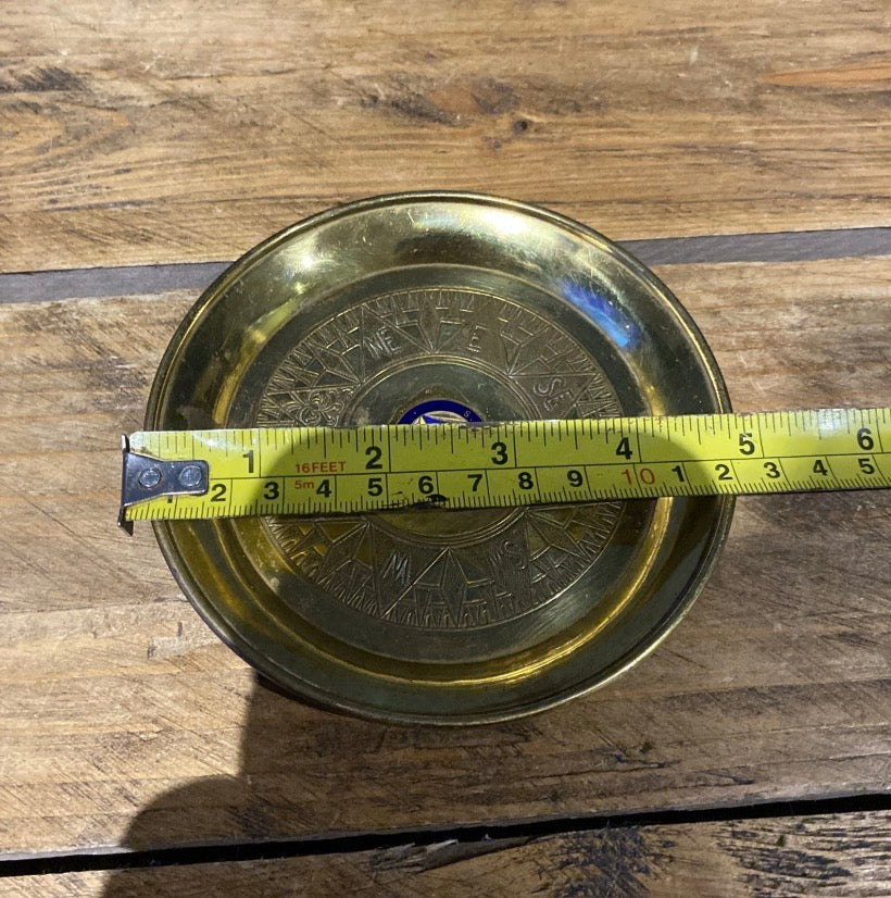 Vintage S.S. Iberia Brass Pin Tray
