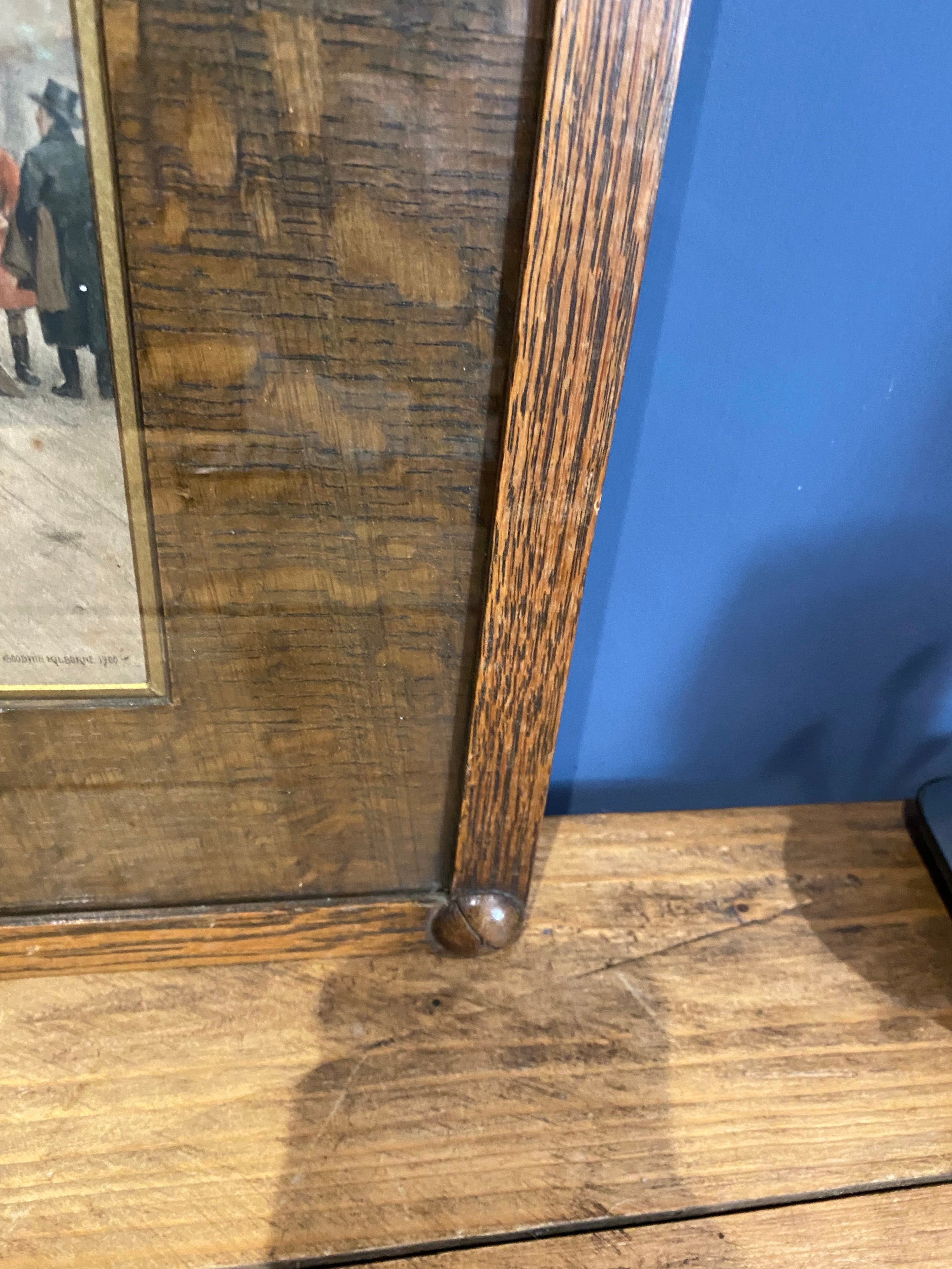 Antique Goodwin Kilburne painting, 1900