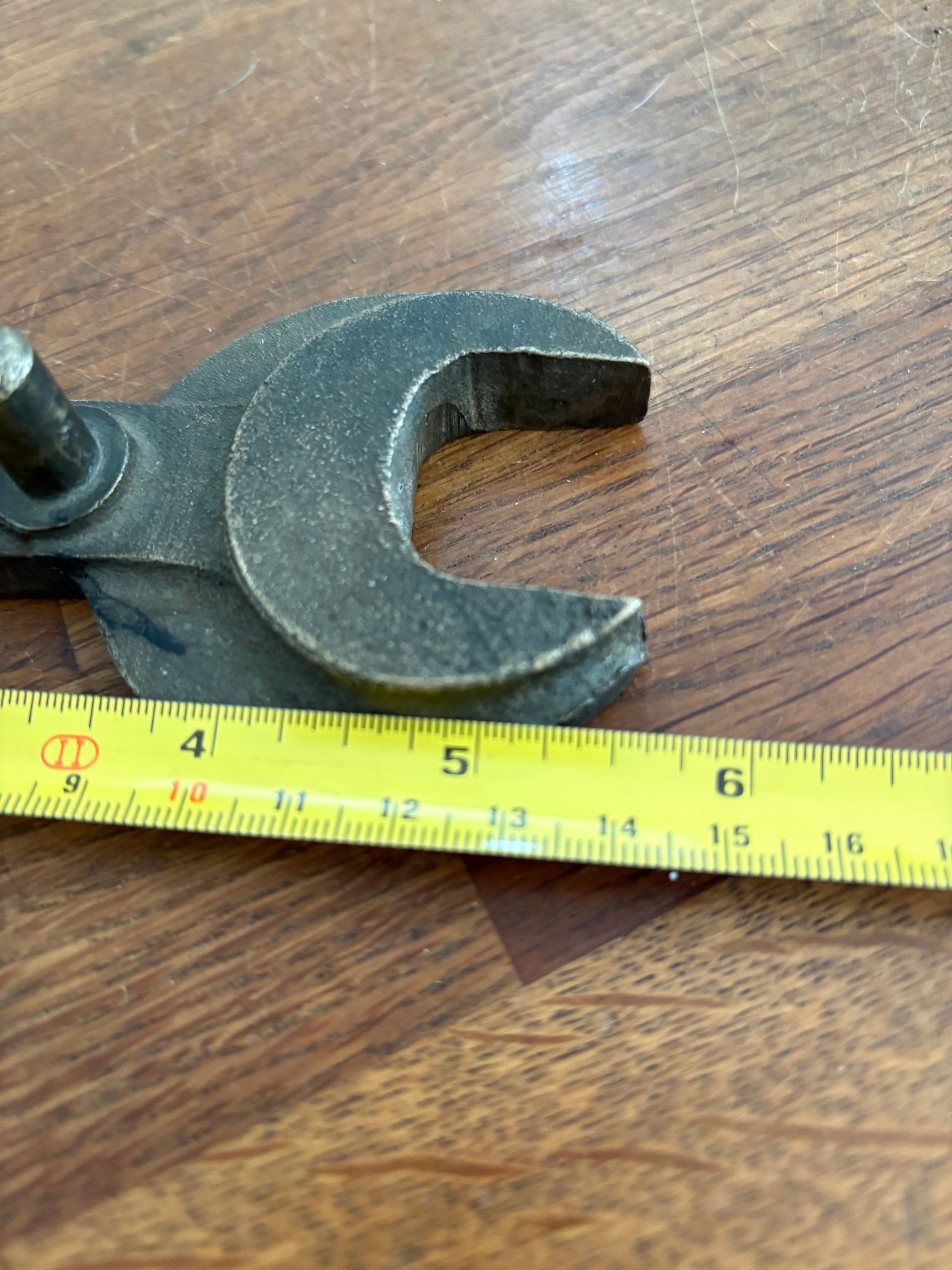 Unusual And Rare Coca Cola Barrel Spanner / Mechanic Spanner In Bronze
