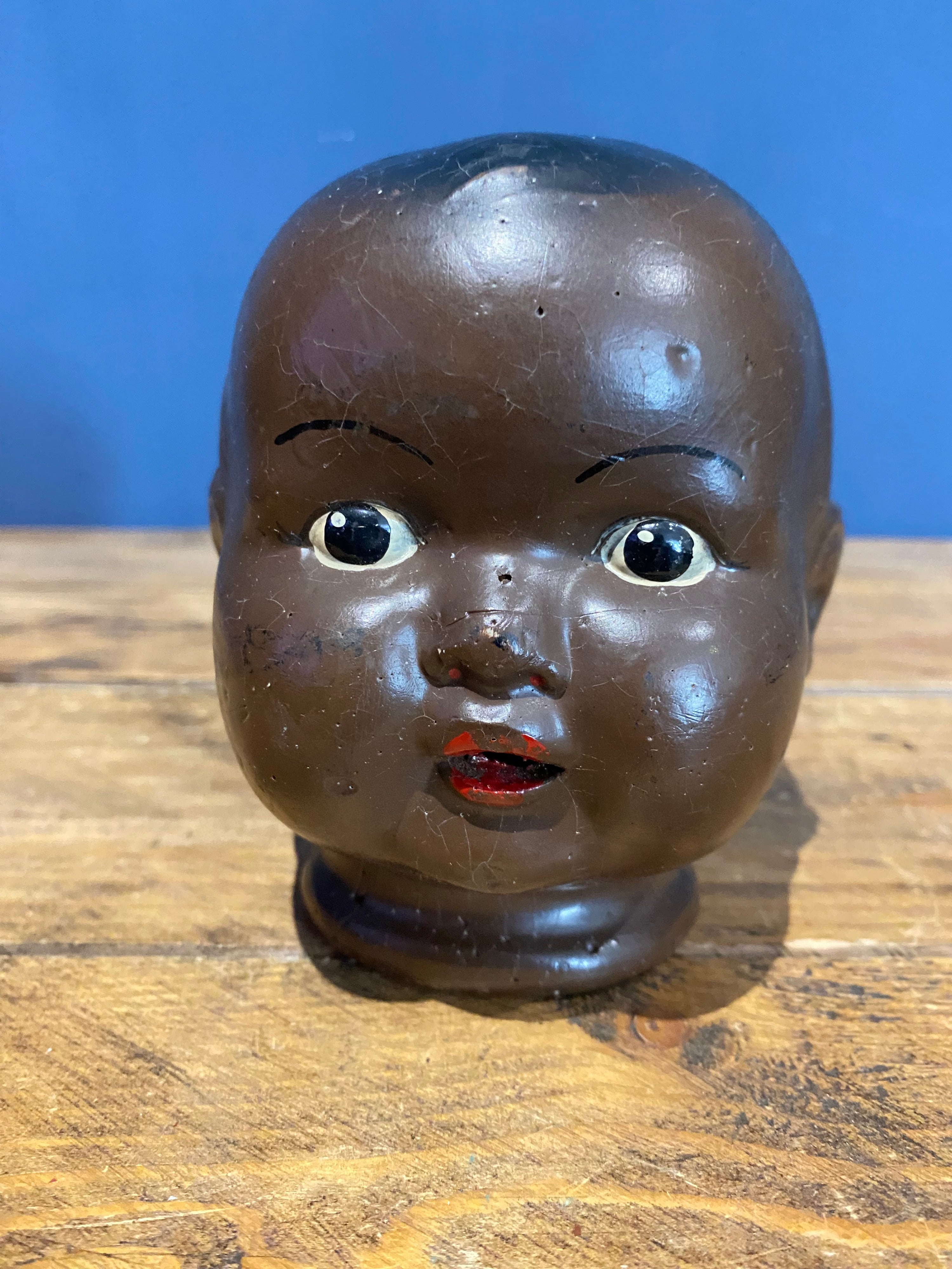1920’s bisque dolls head .