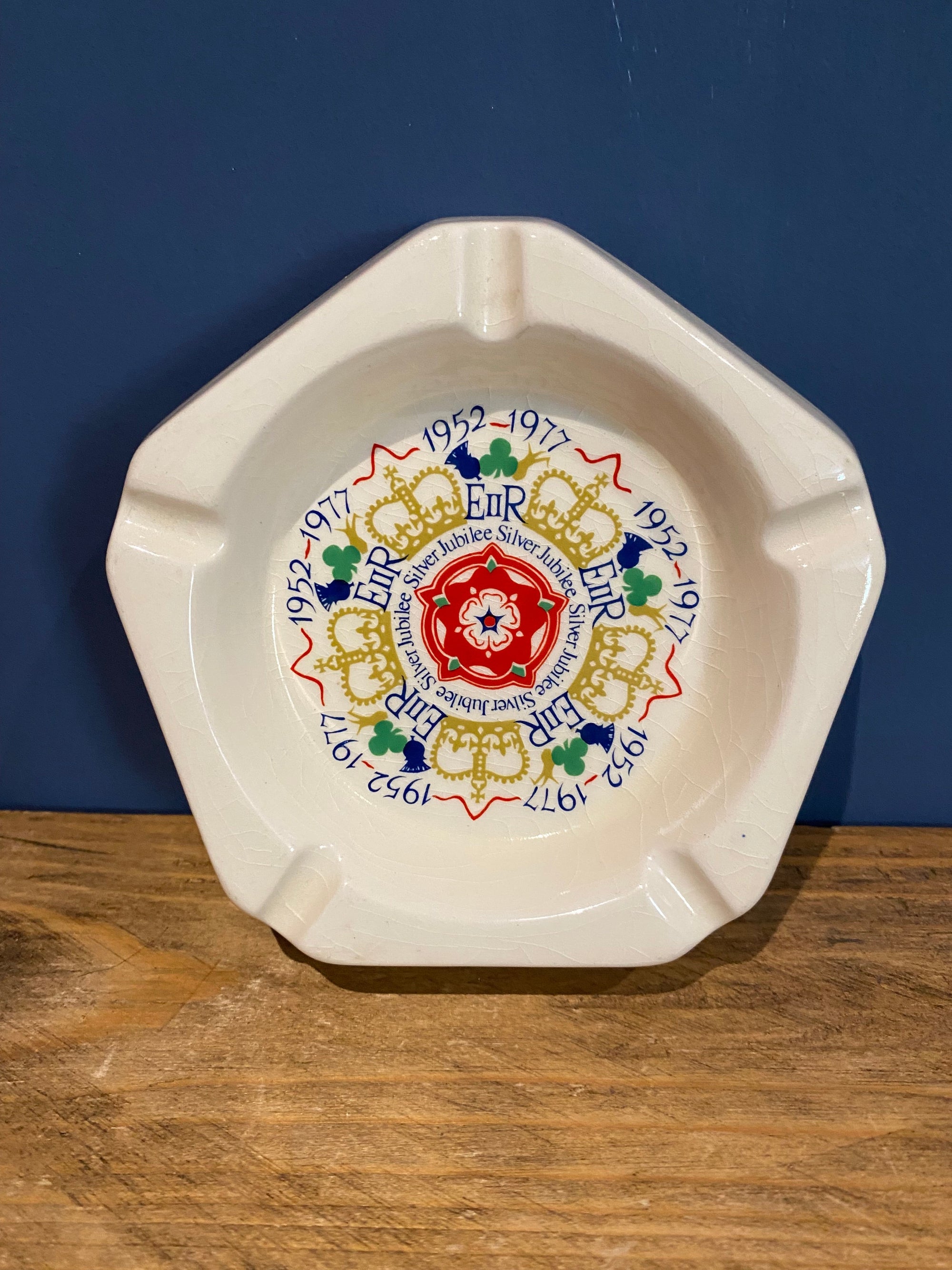 Fordham pottery Silver Jubilee Ashtray