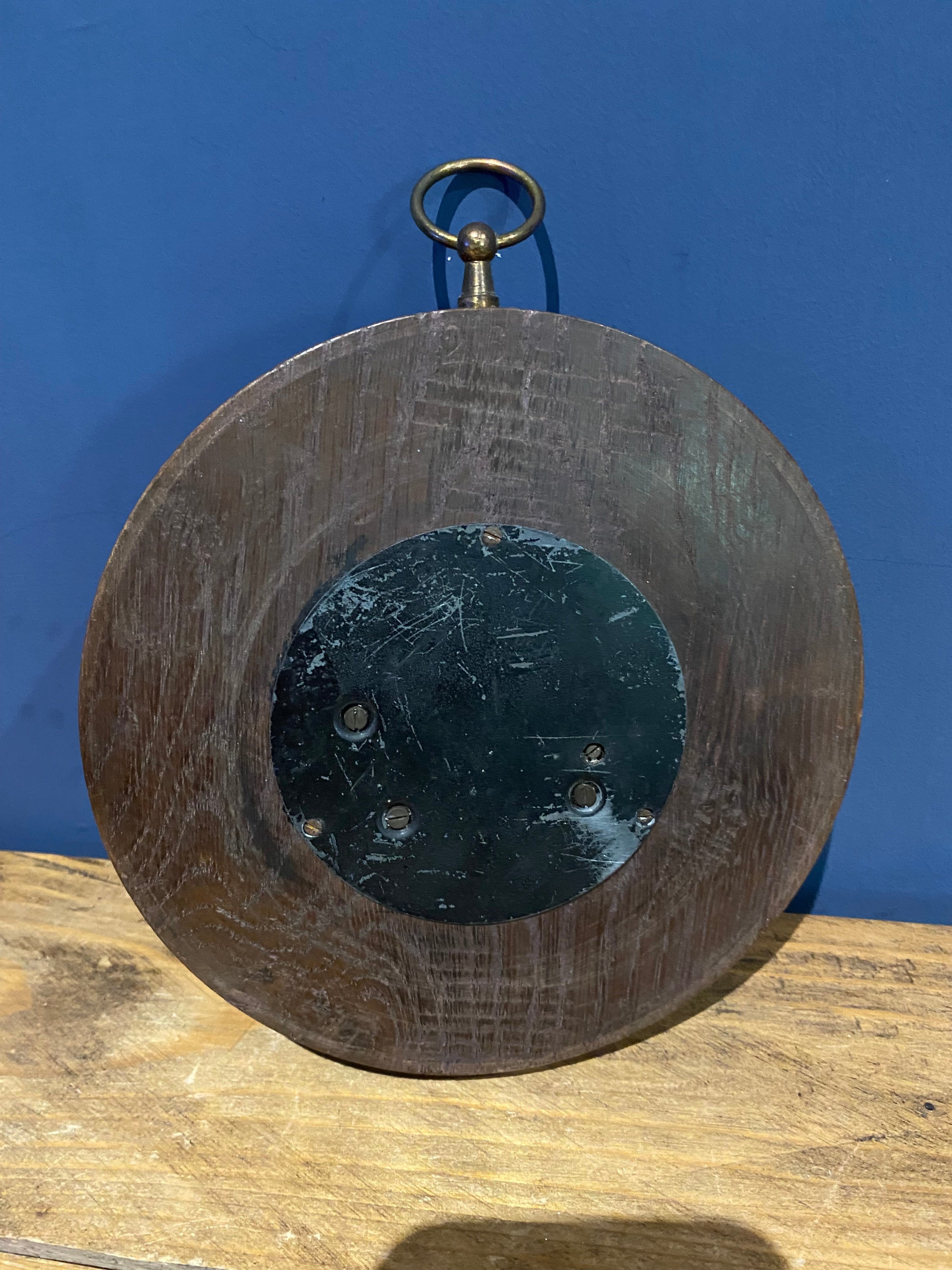 Antique/ Vintage Carved Oak Barometer