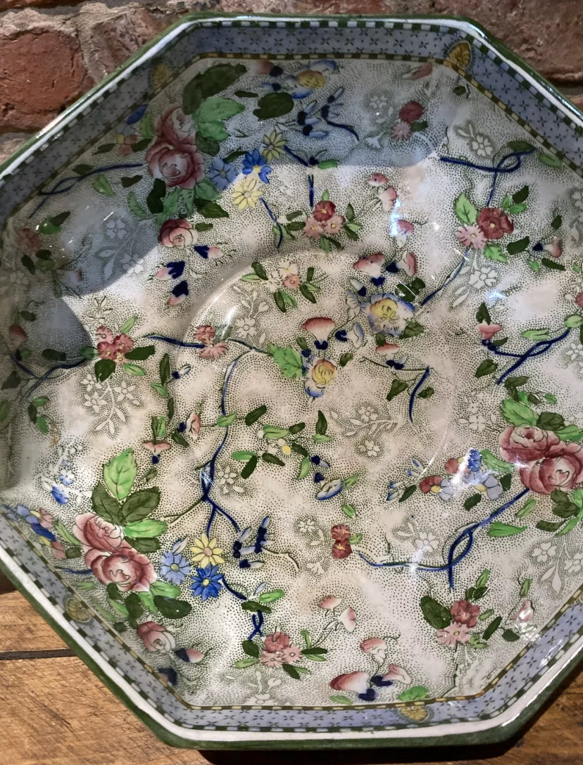 Royal Corona Ware , Rosetta Bowl/ Fruit Bowl available at Wilson Fox Antiques