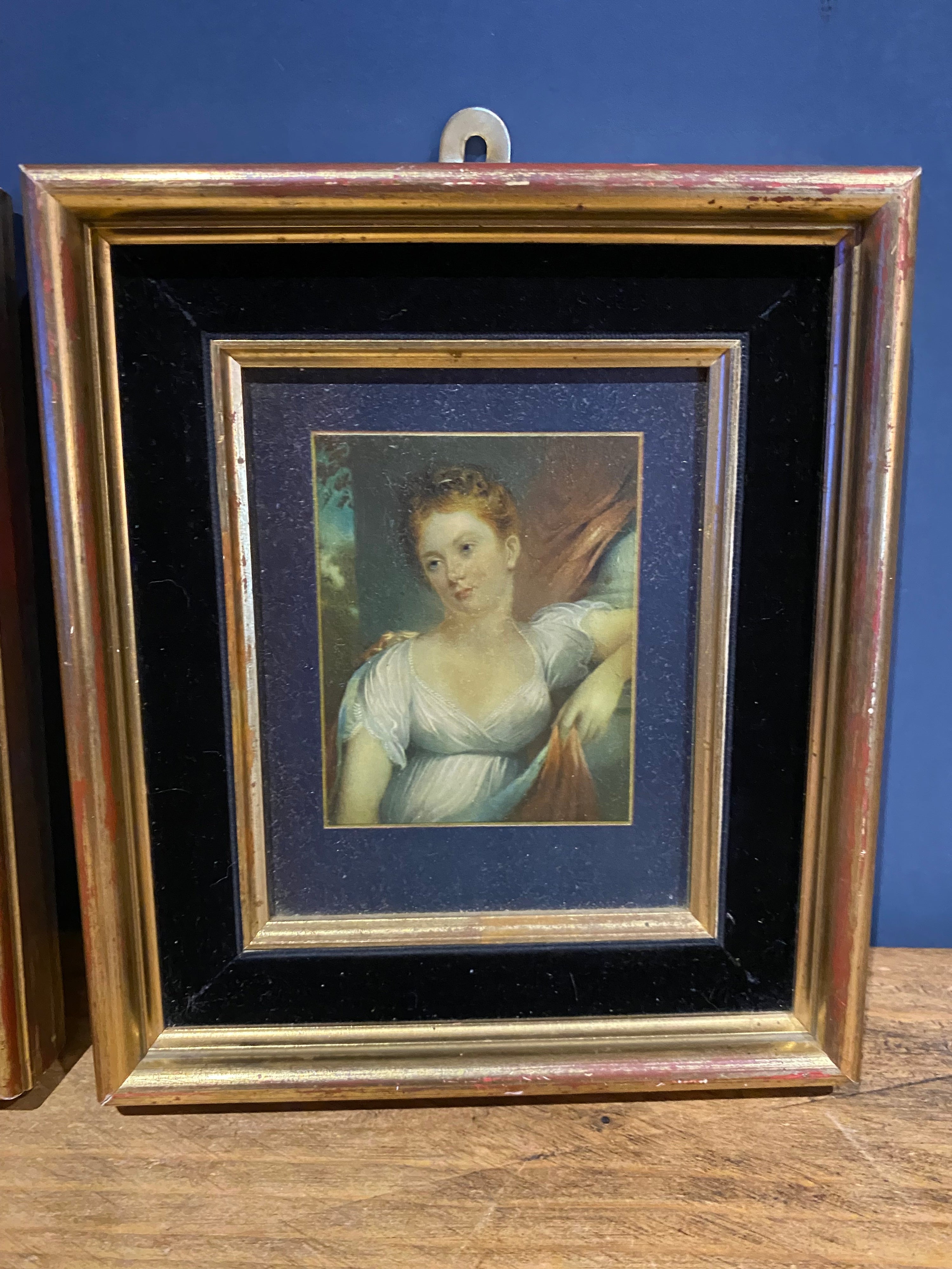 Pair Of Early Victorian STYLE, Aged Prints, Decorative