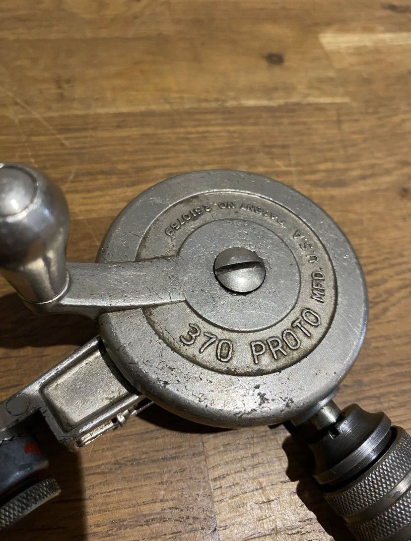 Vintage Proto 370 , All Angle Hand Drill , USA, Rare