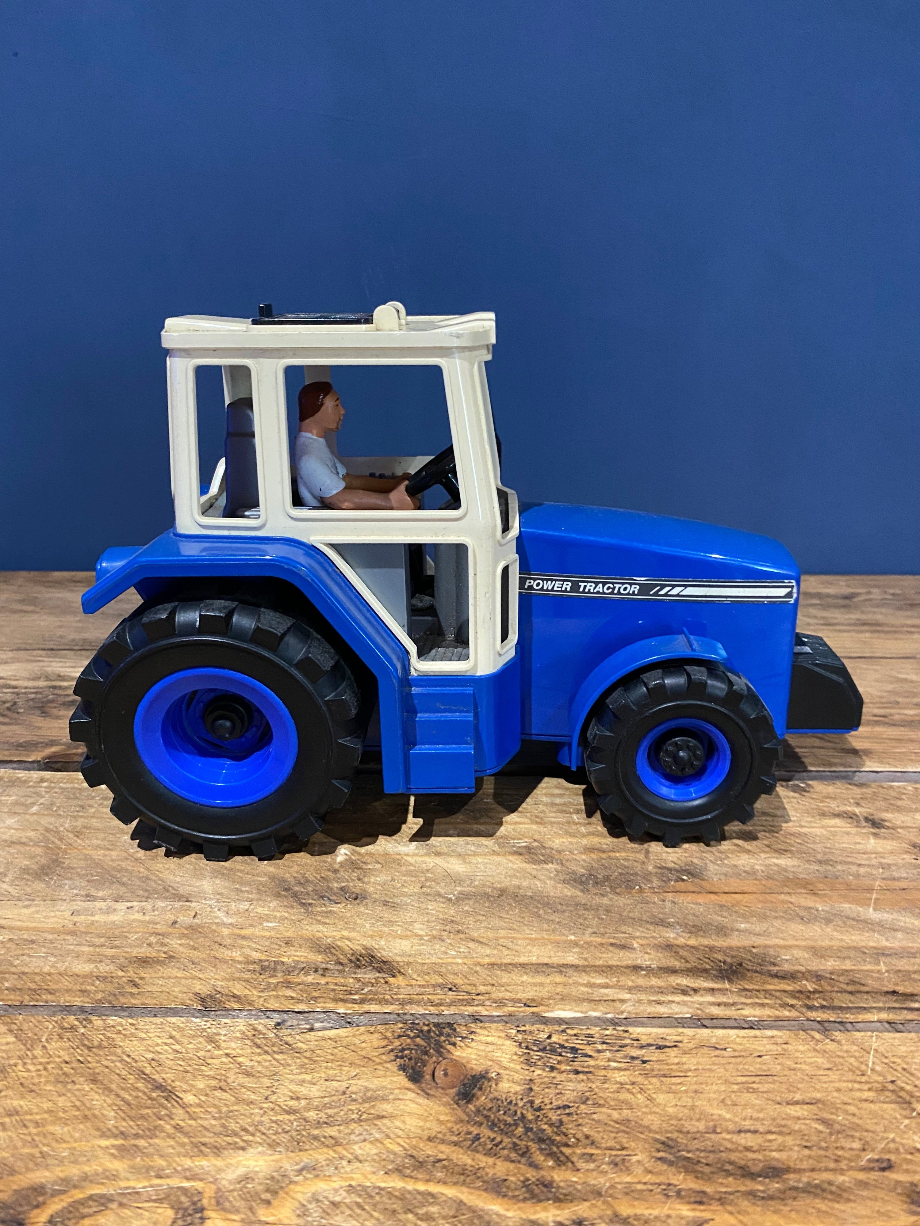 Vintage power tractor toy