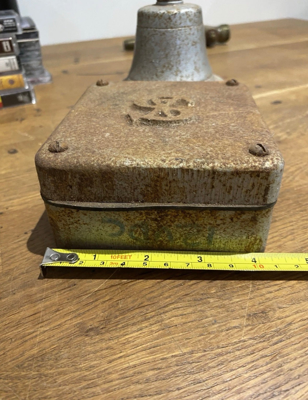 Vintage Bell , School Bell/factory Bell/ Fire Bell . Untested/ Non Working.