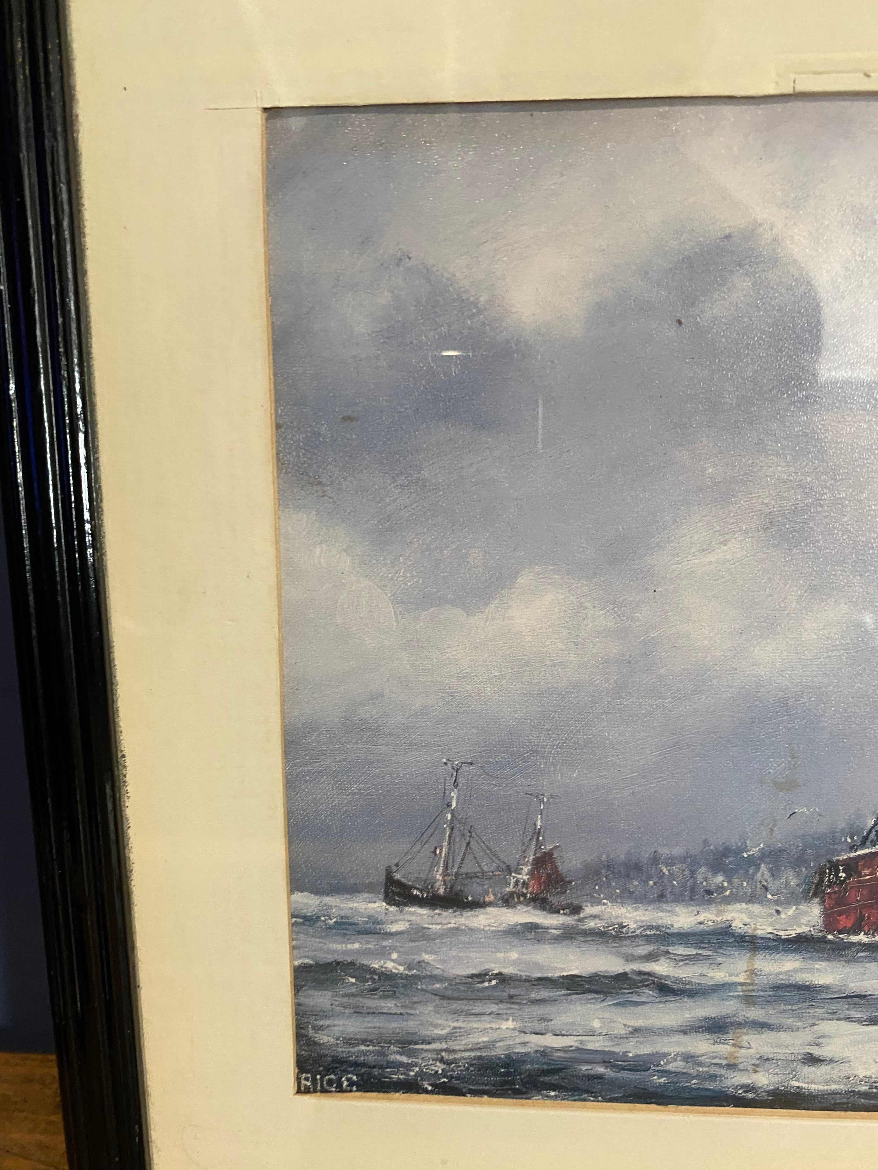 Jack Rigg Maritime Harbour Scene Print
