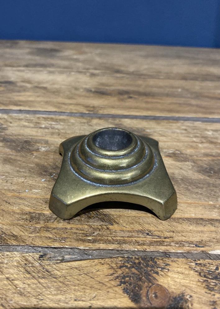 Antique Brass Poker Stand , Fireside Stand