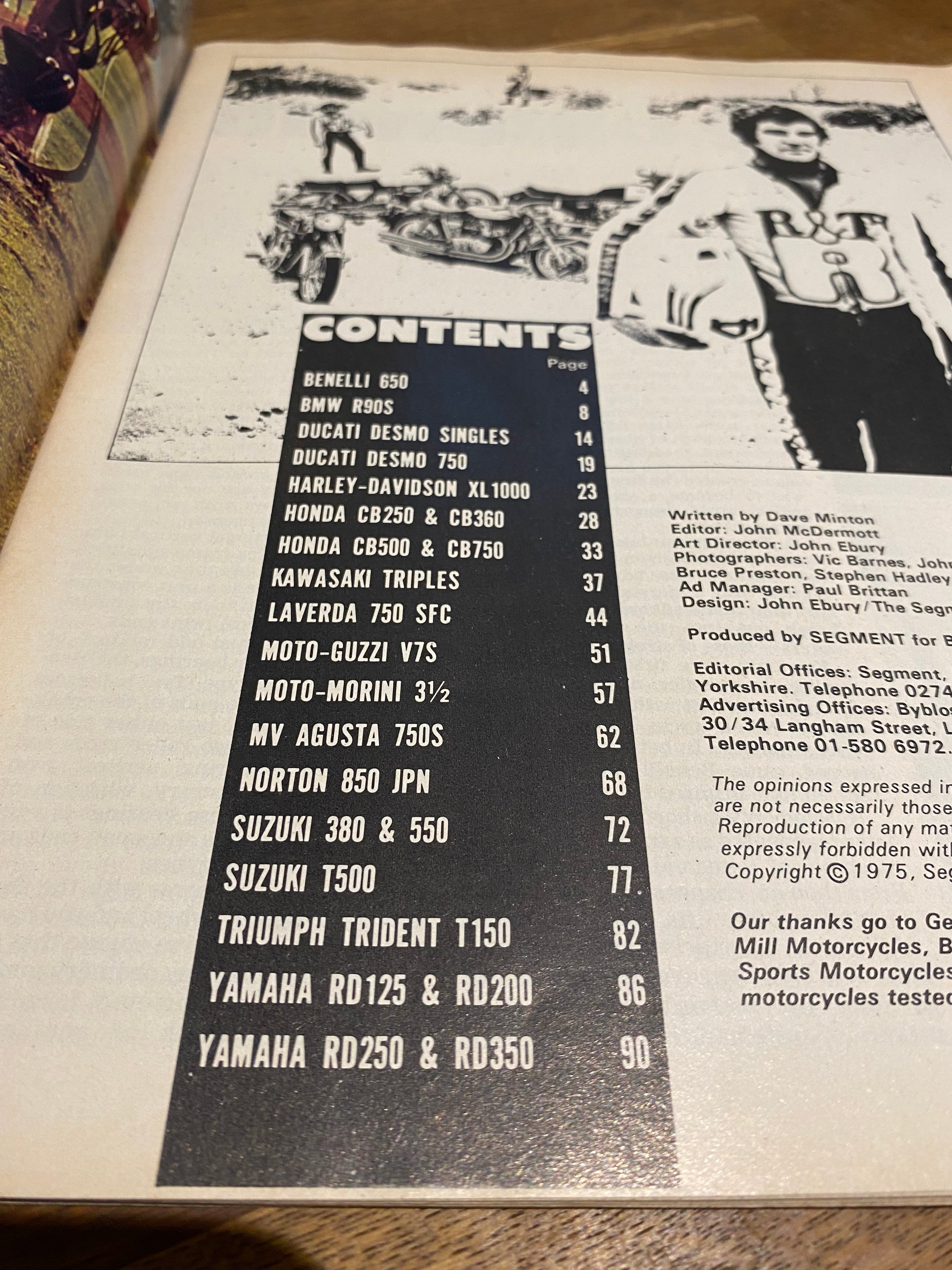 MCI Road test annual 1975 , magazine paperback.