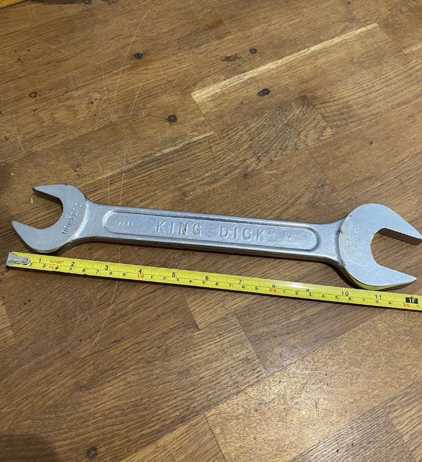 Vintage King Dick Open Ended Spanner, Odm2292.  29mm / 32mm.