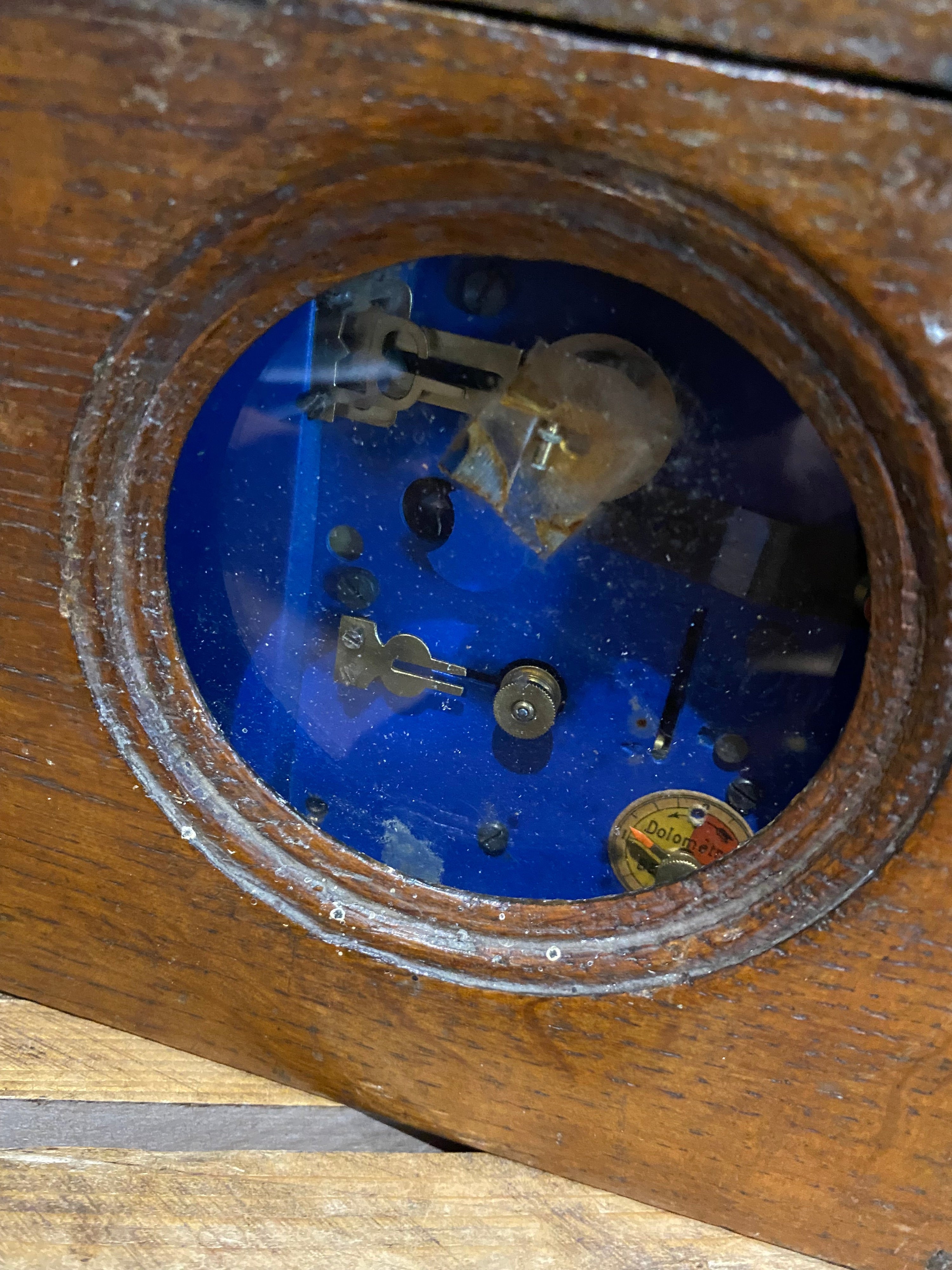 Antique Belgica Pigeon Racing Clock