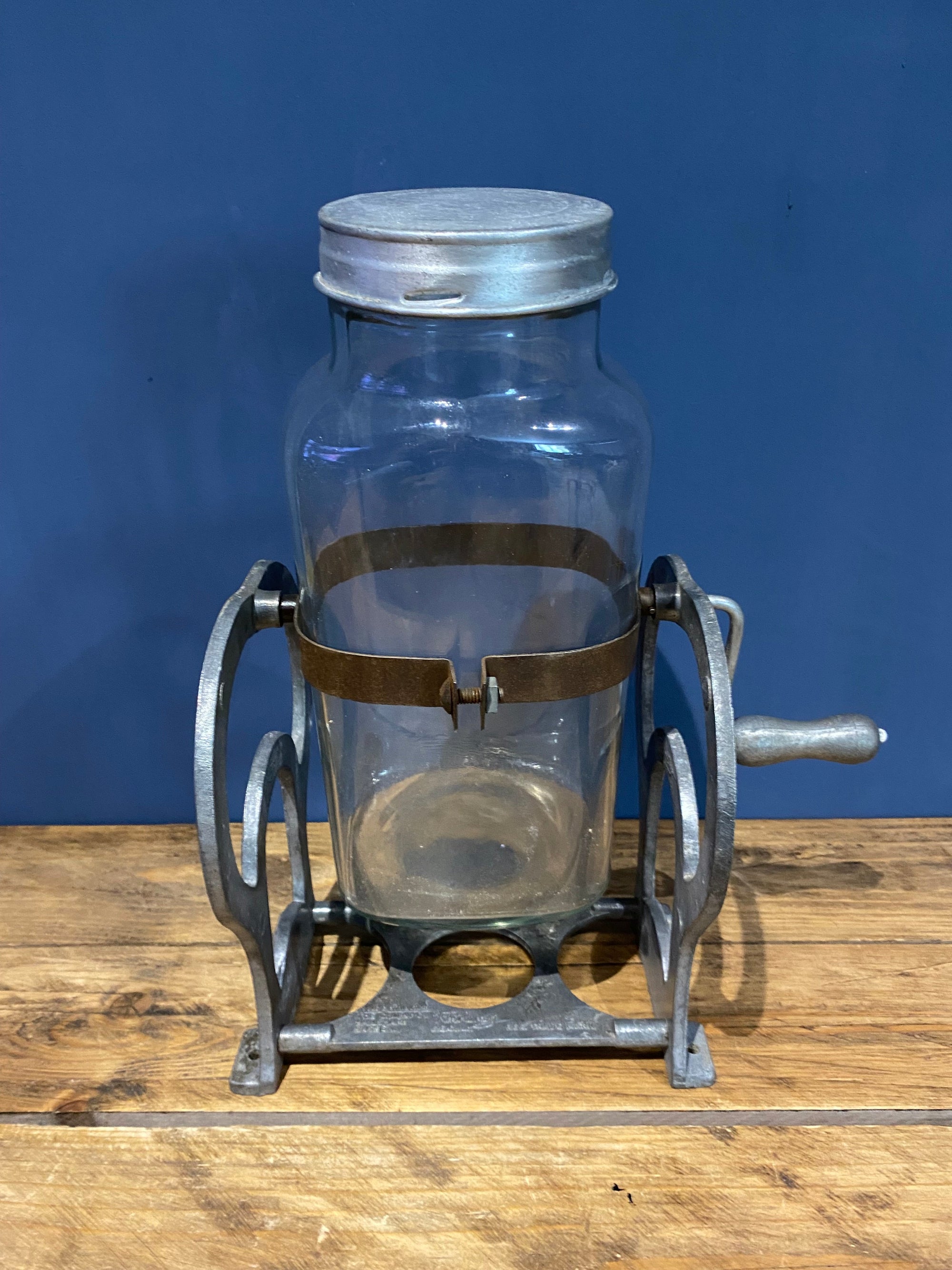 Vintage Rowlway Hand Butter Churn