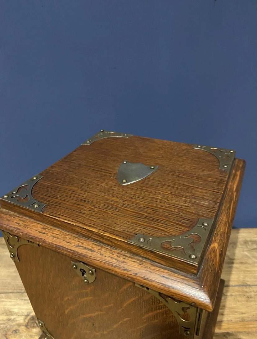 Beautiful Antique Smokers Cabinet , Some Slight Issues