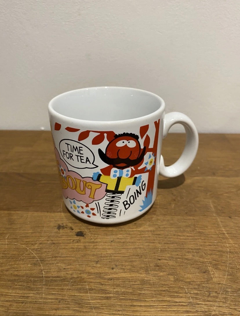 Vintage Serge Danot "The Magic Roundabout" Dylan & Zebedee Small Mug