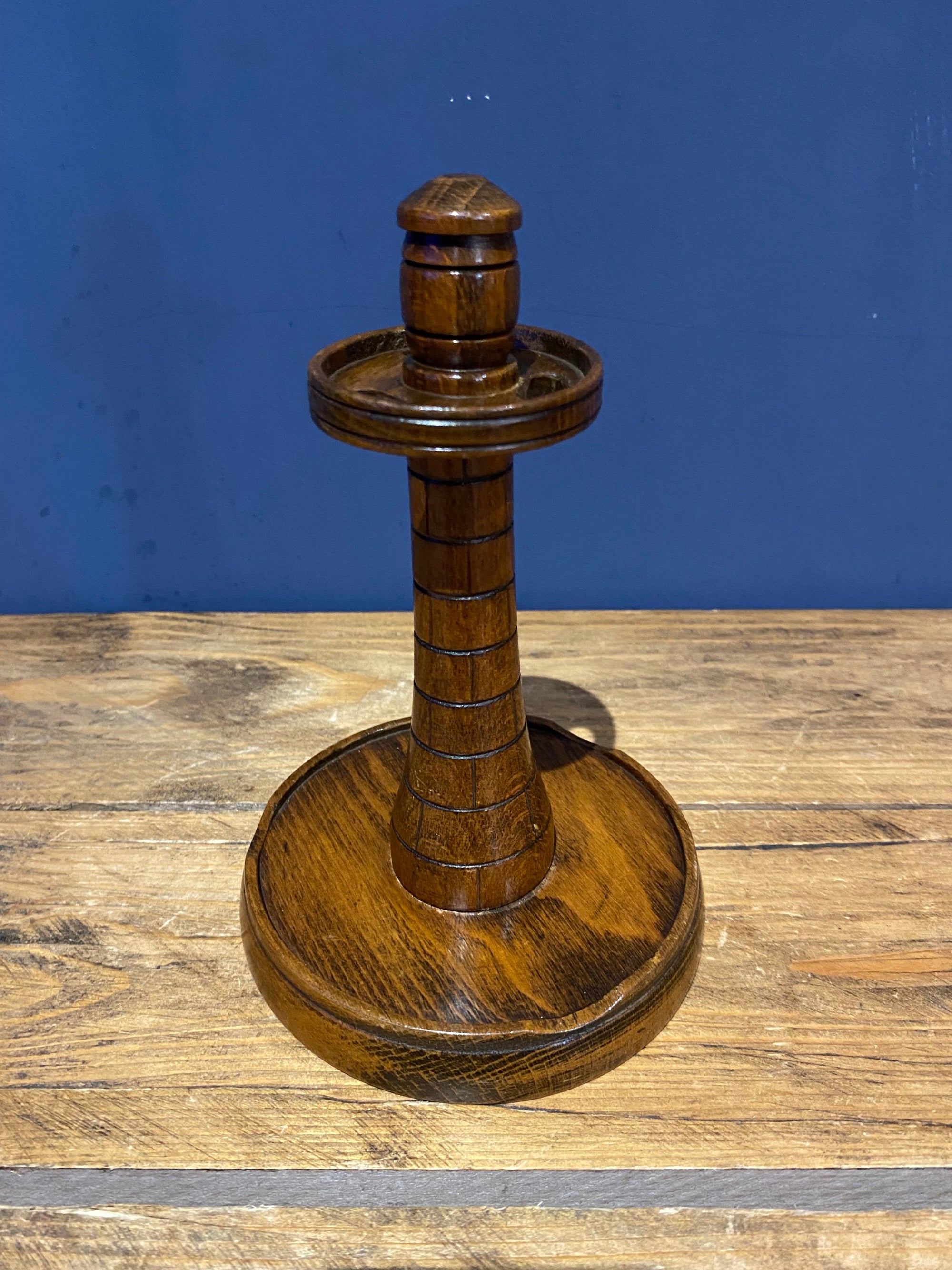 Vintage Lighthouse Pipe Holder , Wooden , Pipe Stand