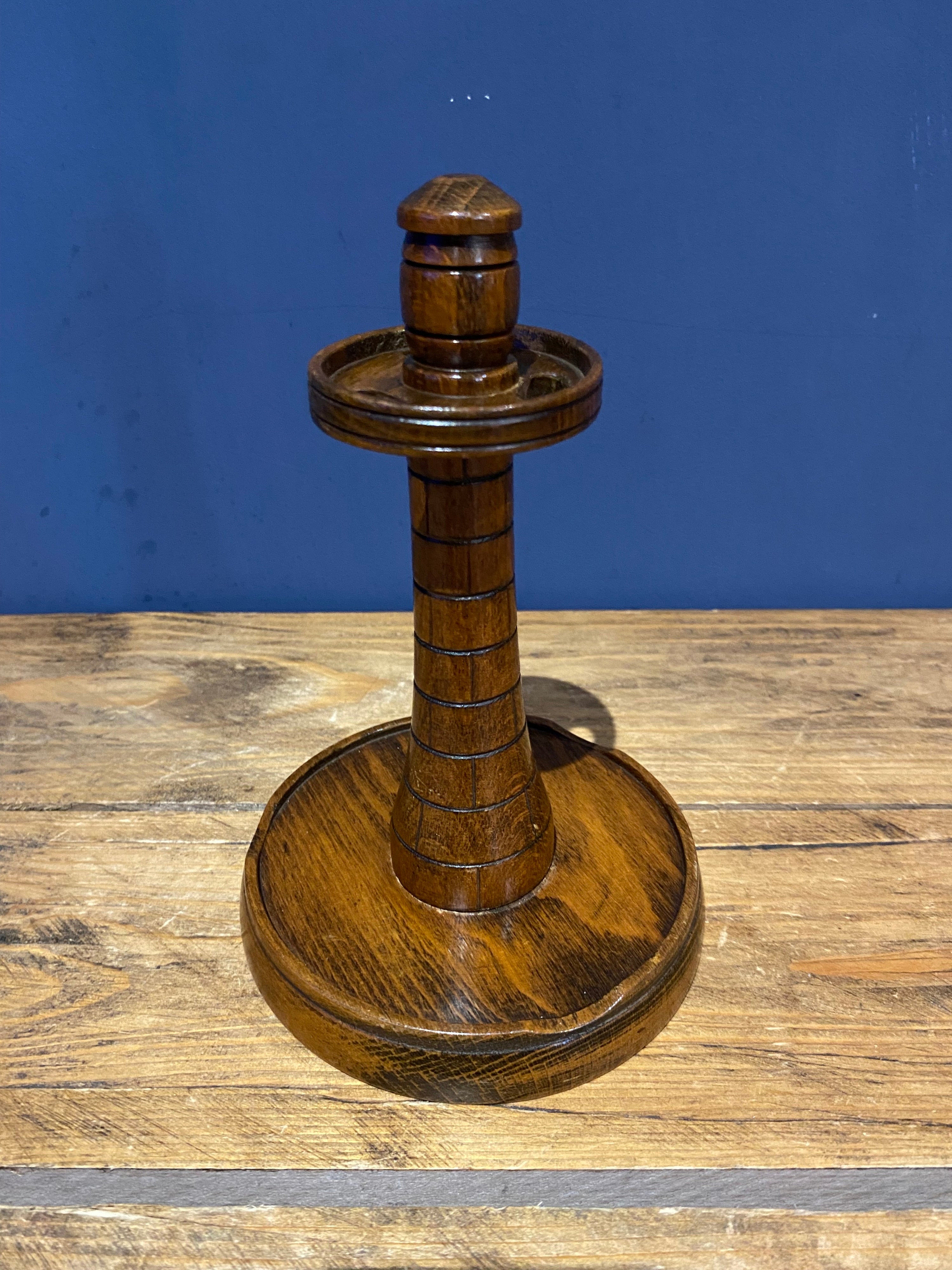 Vintage Lighthouse Pipe Holder , Wooden , Pipe Stand