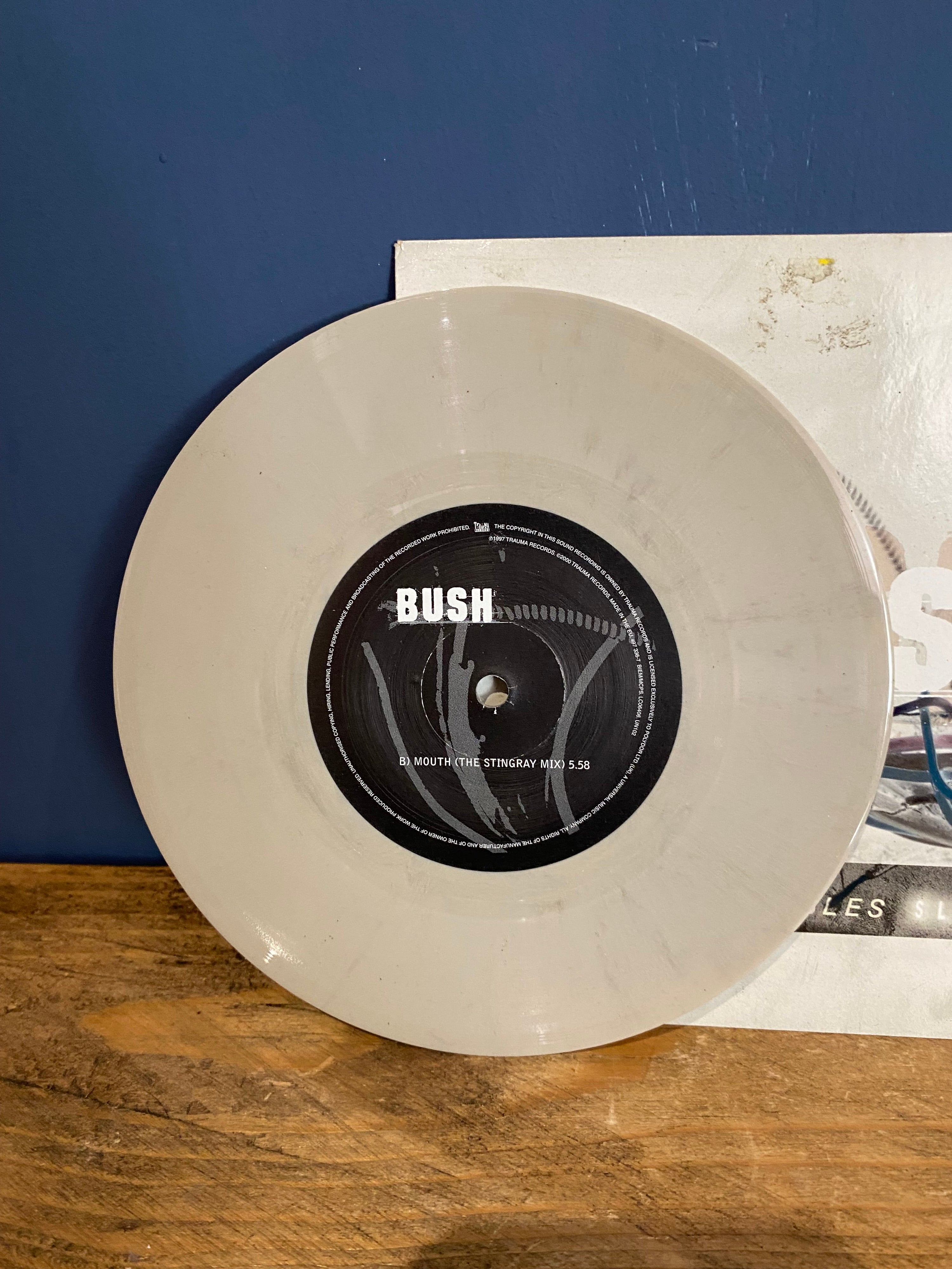 Bush , Letting the cables sleep.  7” coloured vinyl