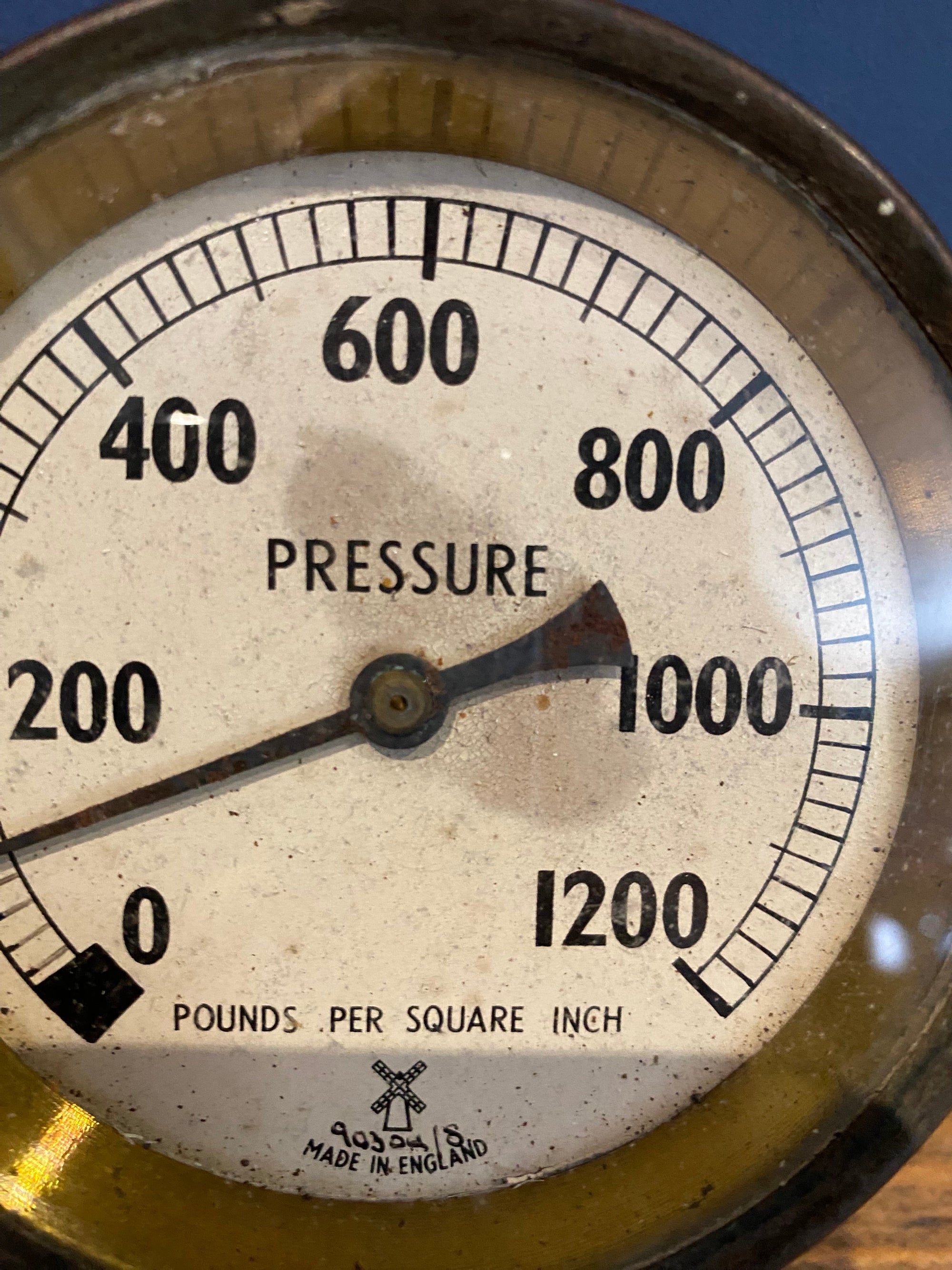 Antique/ Vintage Pressure Gauge, Steampunk