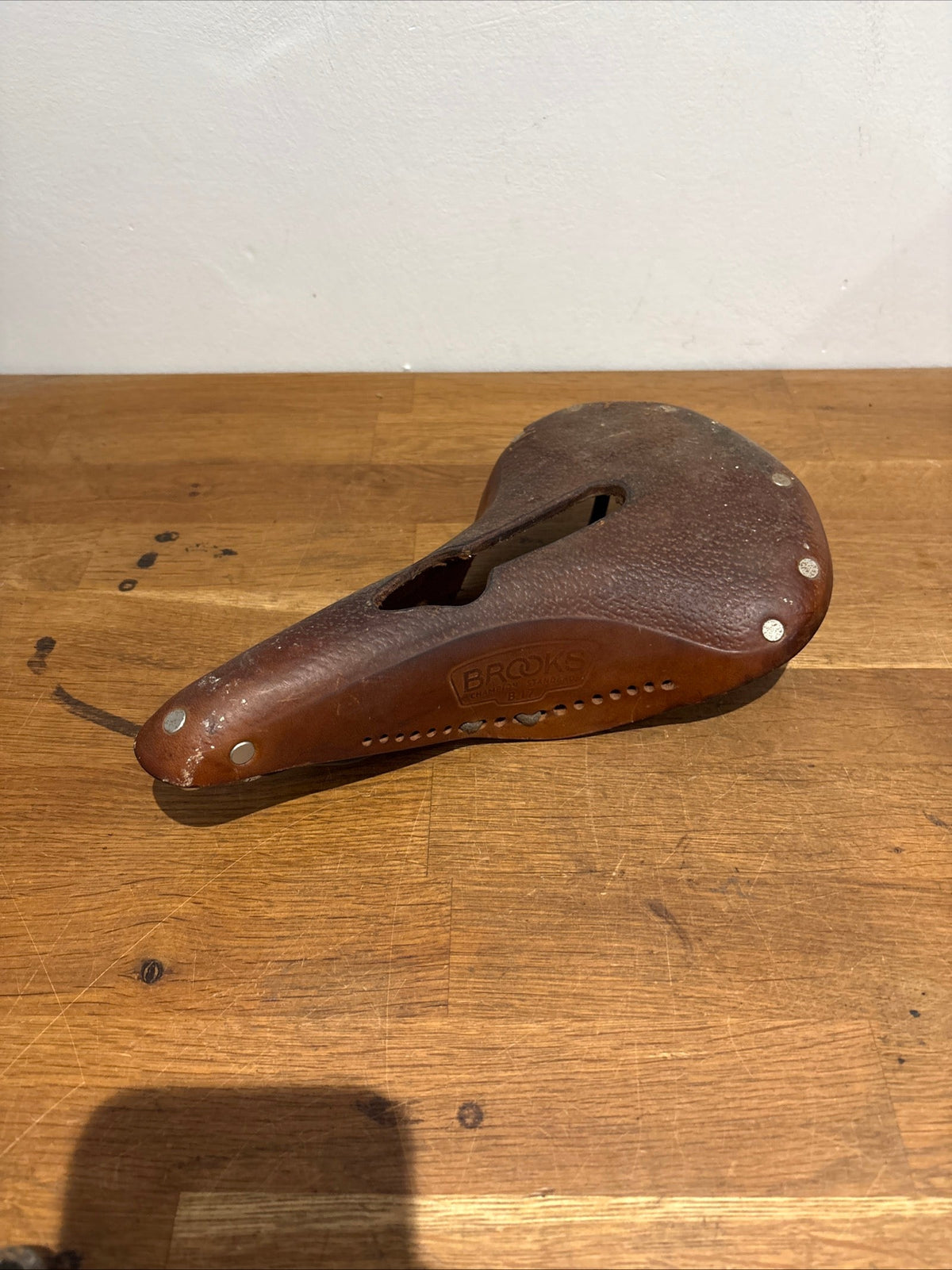 Vintage Brooks Brown / Tan B17 Saddle