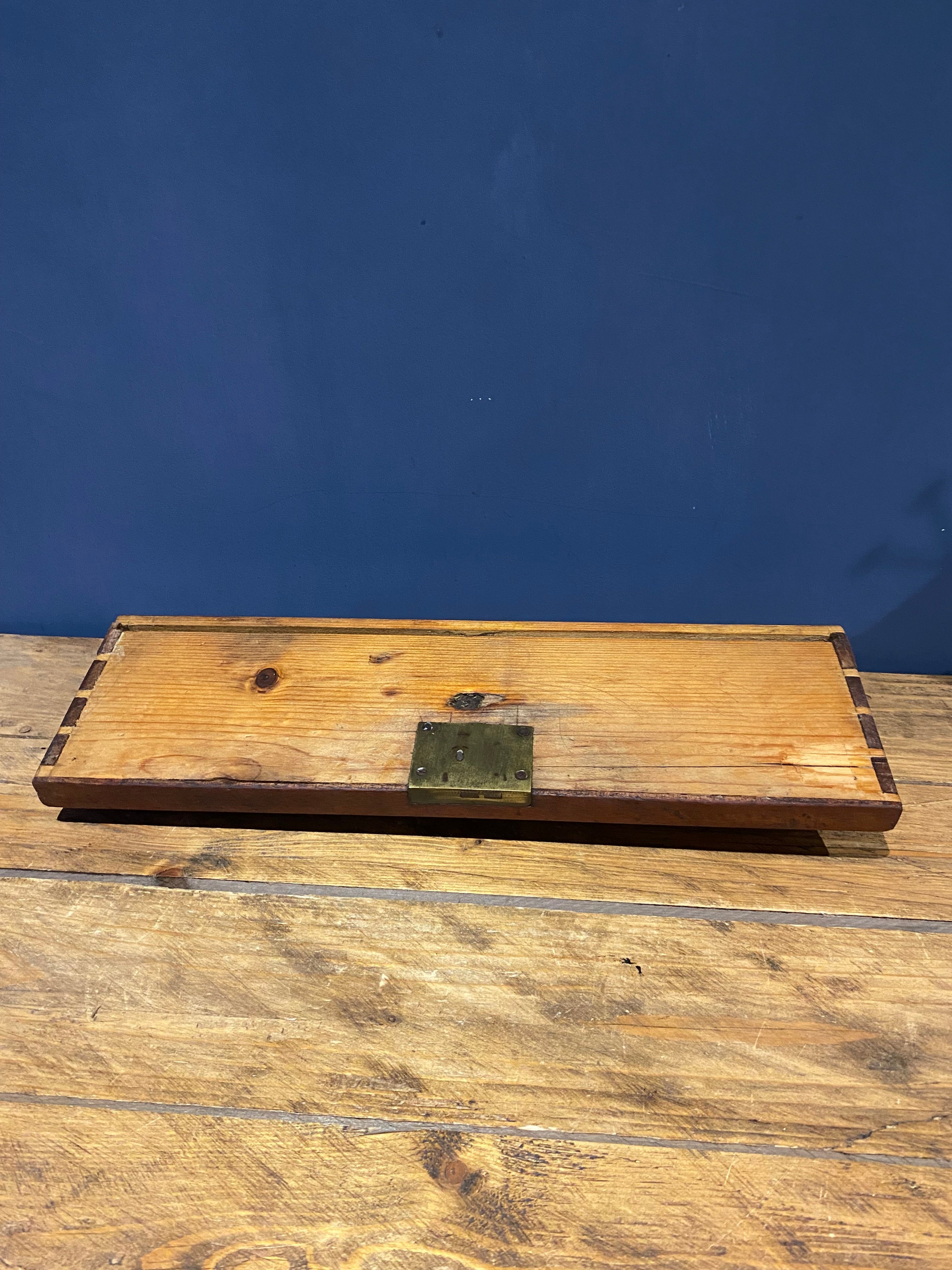 Handmade drawer front coat hanger