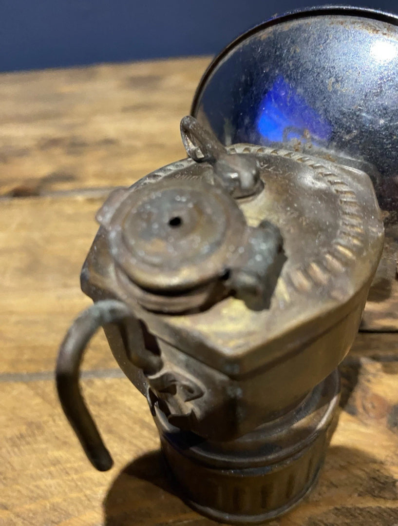 Vintage Justrite Miners Lamp , As Found