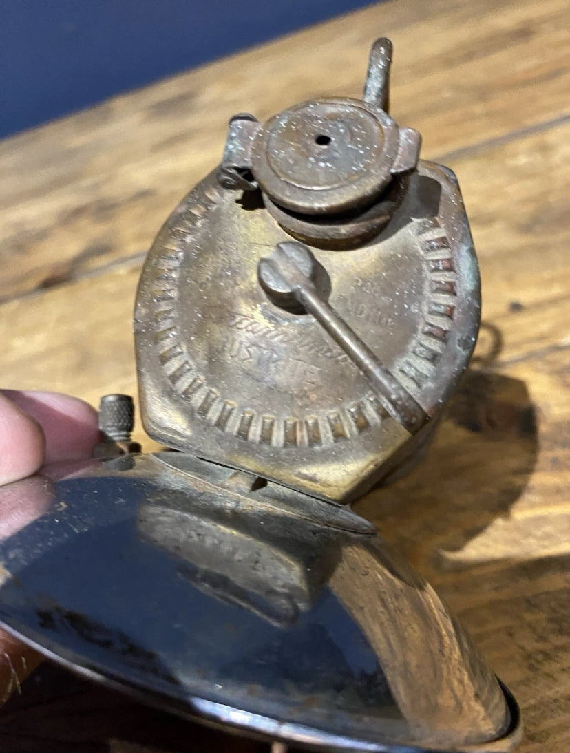 Vintage Justrite Miners Lamp , As Found