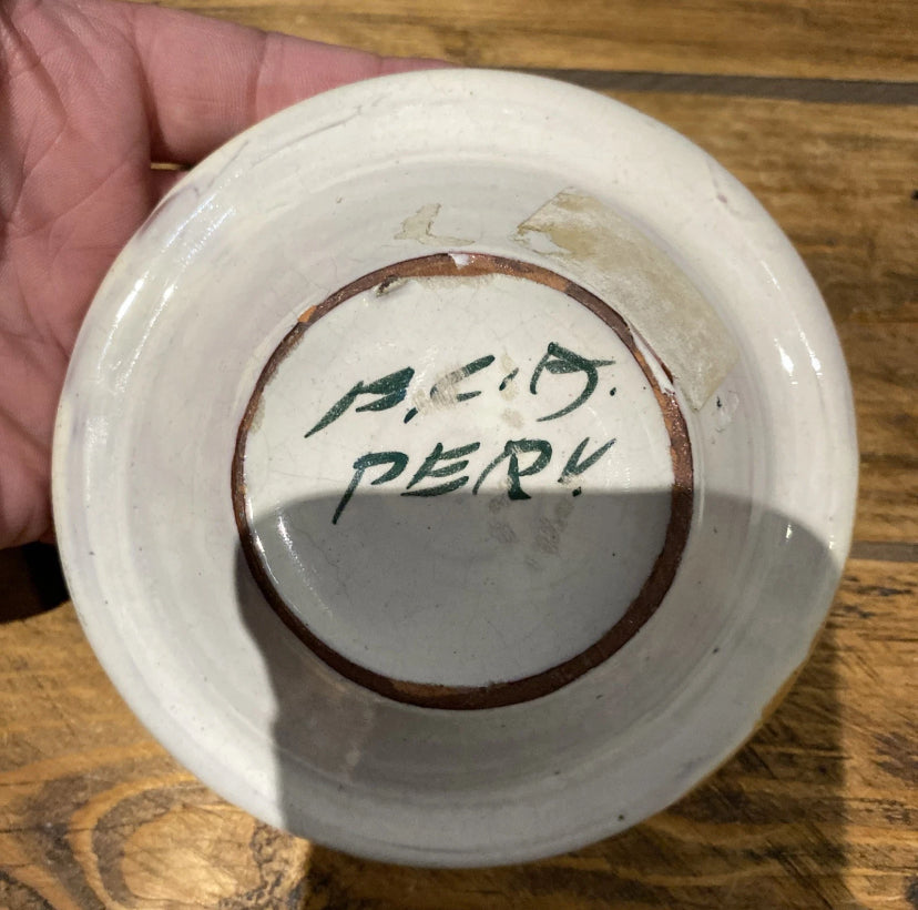 Vintage Ruston Diesel Motors Somerin , Ceramic Ashtray, Locomotives, Railway