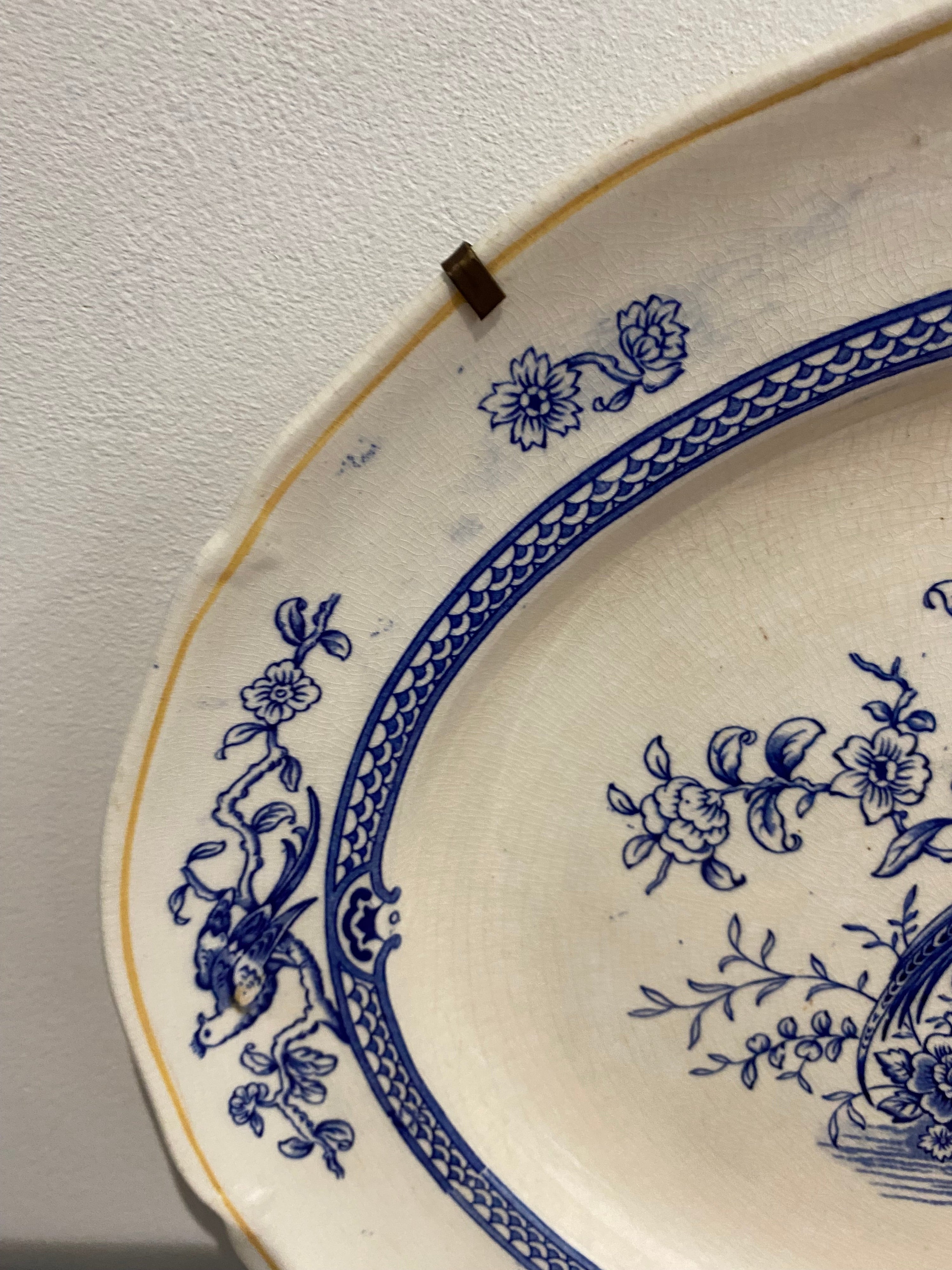 W R Midwinter Of Burslem, Paradise Series Pattern, Meat Charger/ Platter/serving