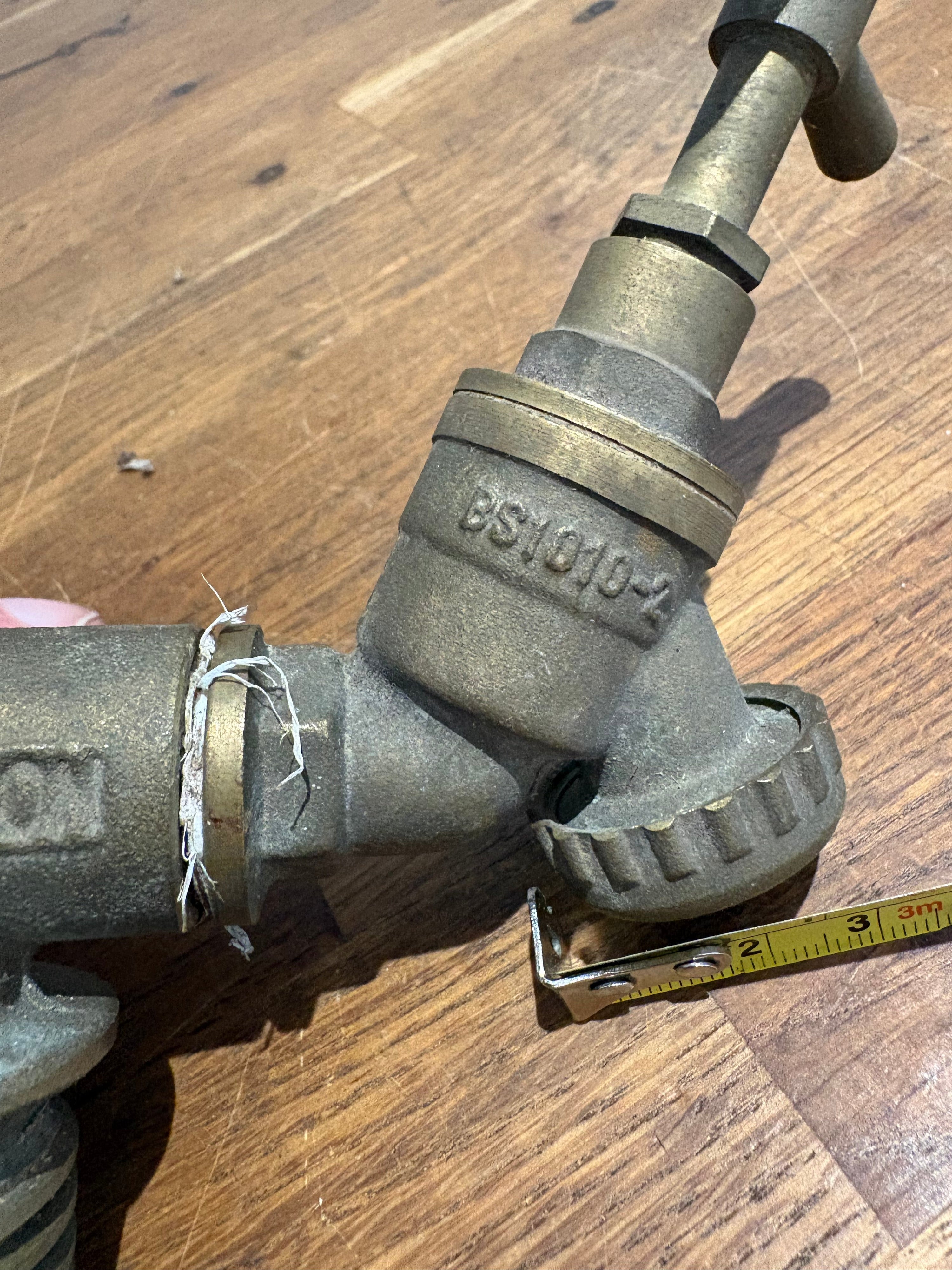 Vintage Brass Plasson Kiwa Tap , Garden Tap , Indoor Sink Tap , Free UK postage