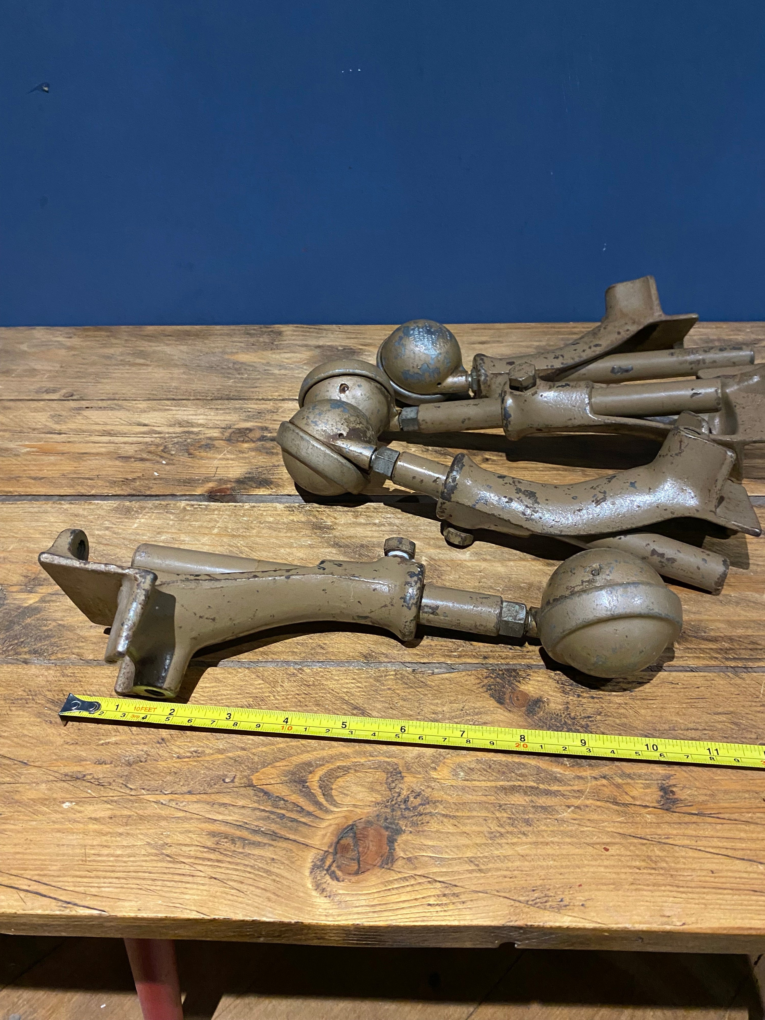 Vintage Kenrick And Sons Adjustable Bed Legs