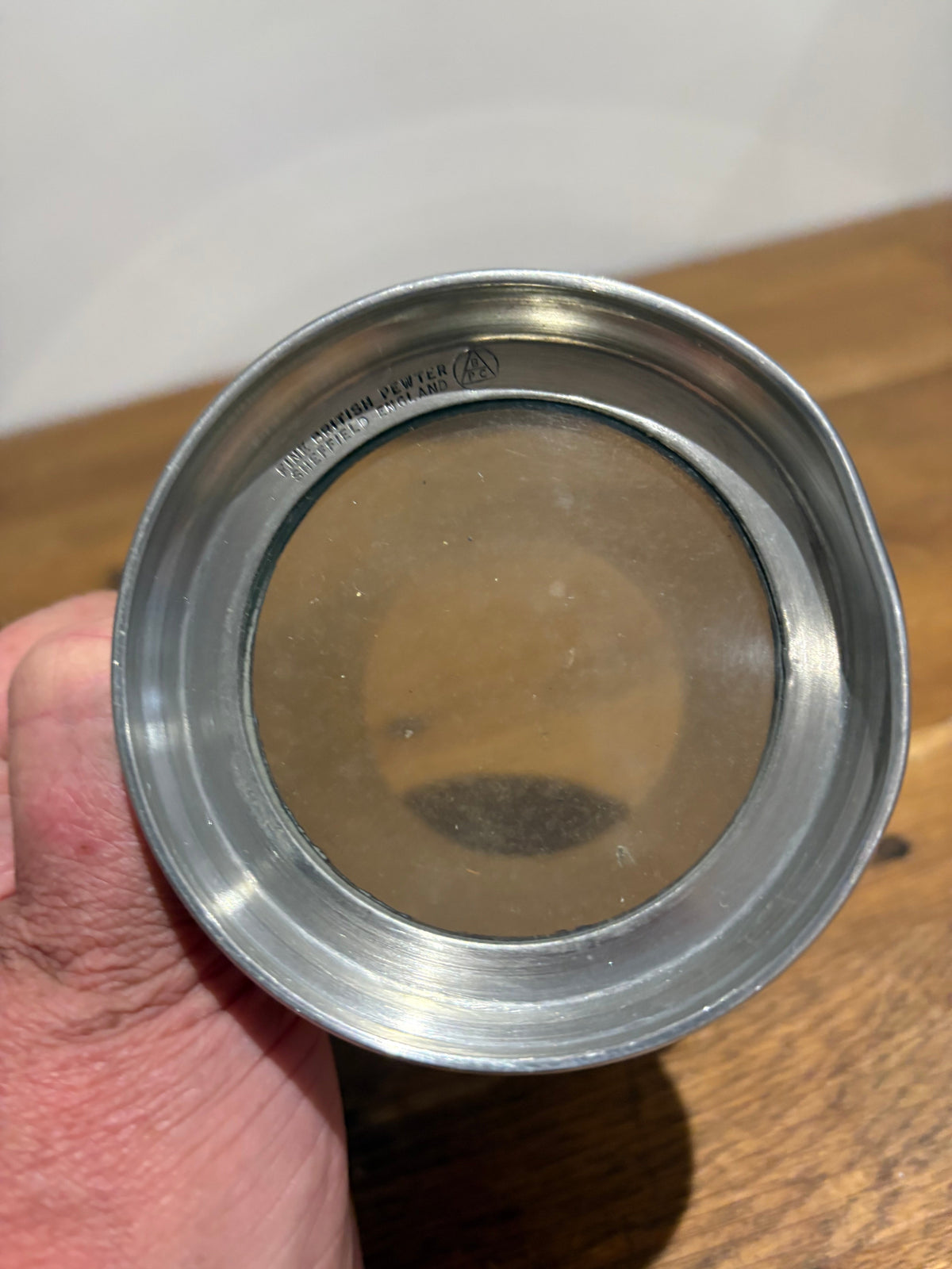 Vintage Royal Highland Fusiliers Tankard, British Pewter