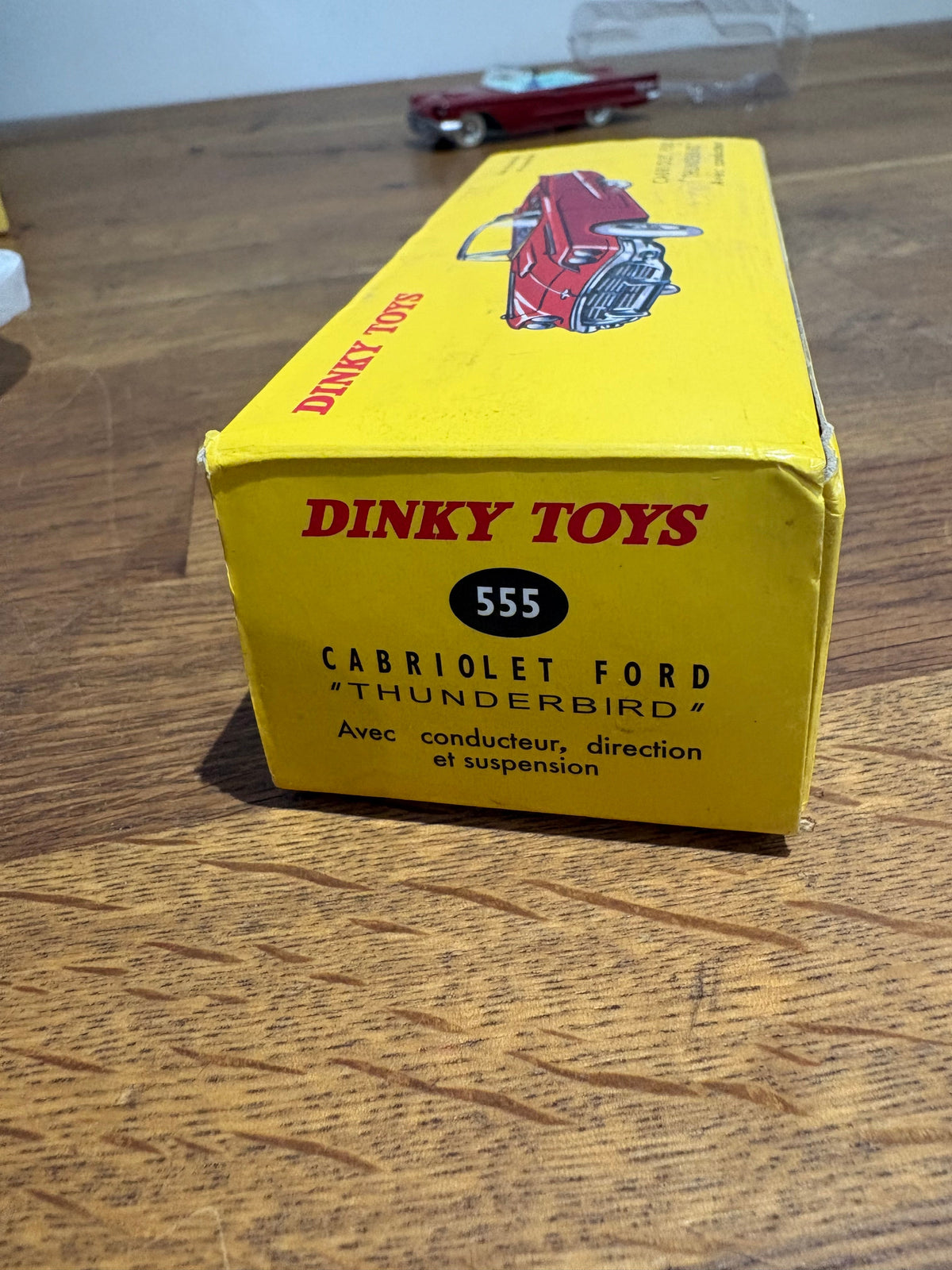 Dinky Toys 555, Cabriolet Ford Thunderbird , Diecast Car