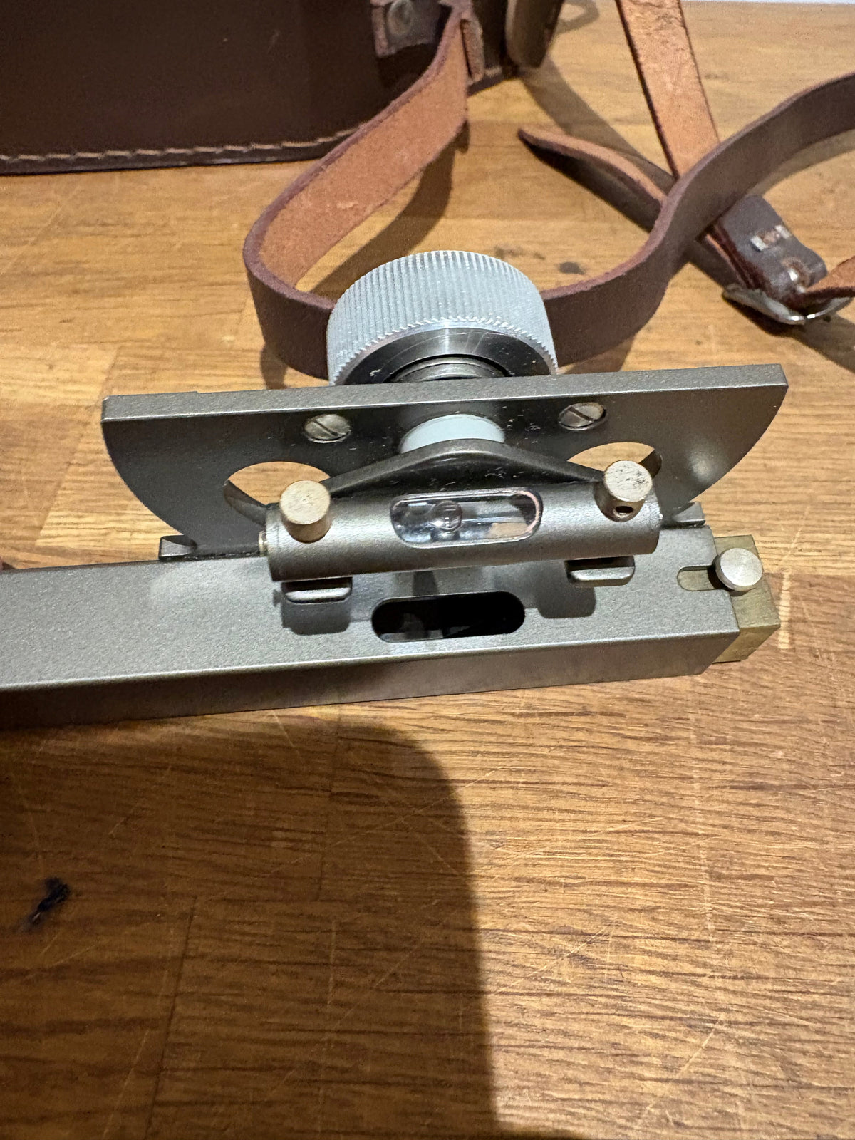 Vintage Abney Level Clinometer Surveying Instrument Leather Case No 108