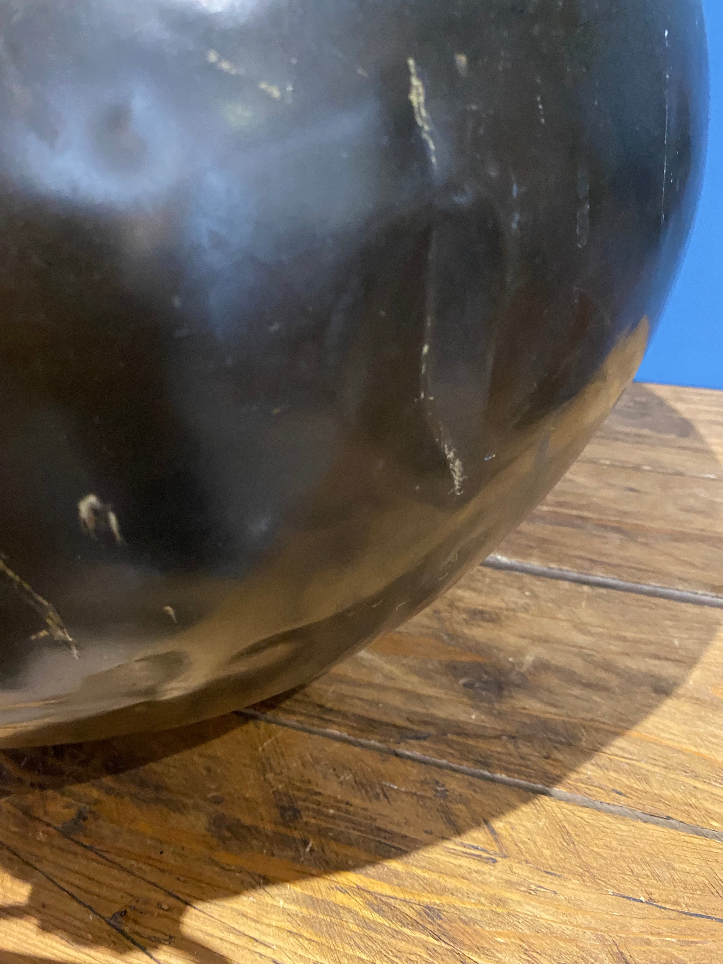 Large Antique Bronze Chinese Jardiniere Planter, Please See Photos.