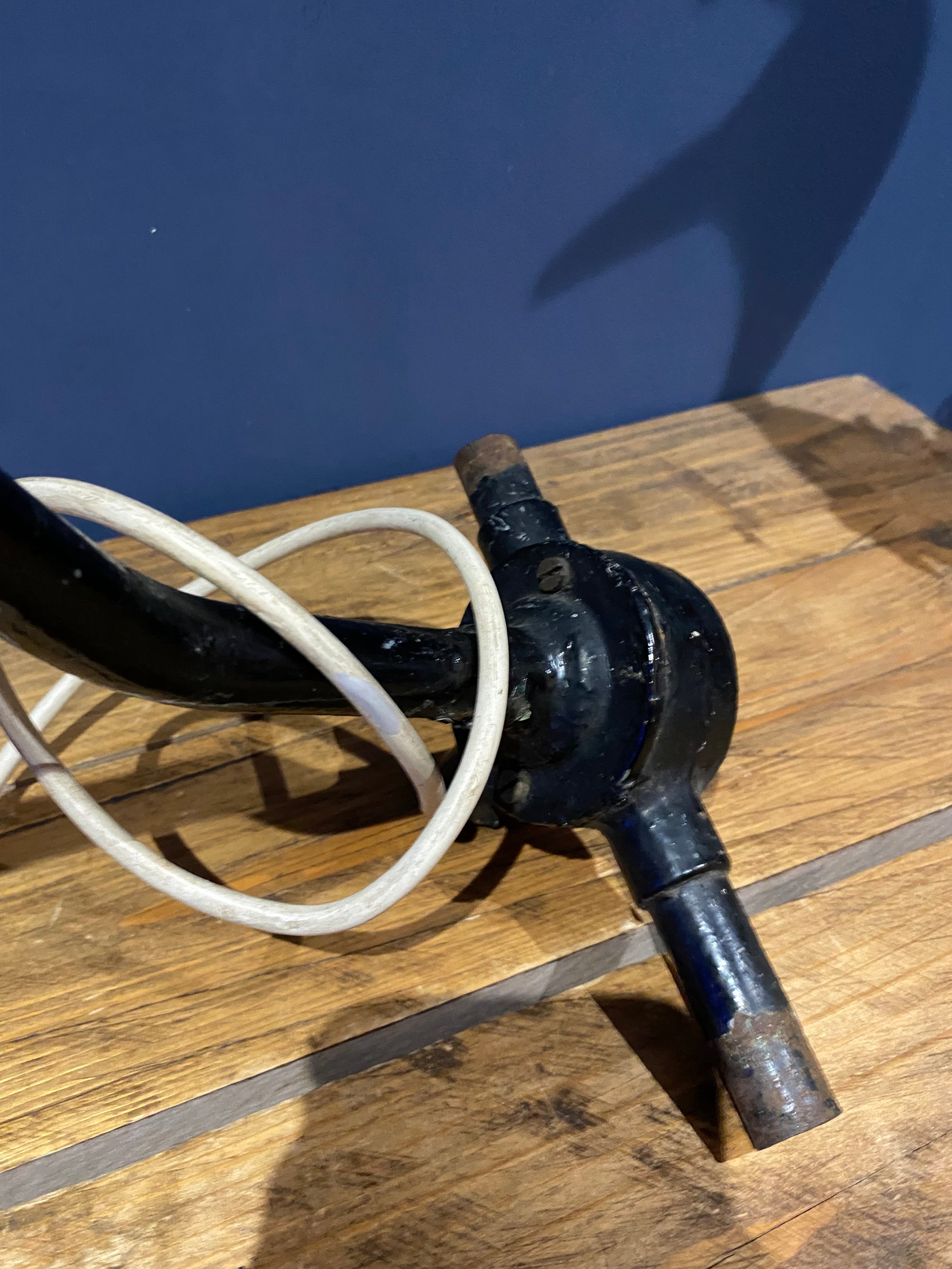 Vintage Coughtrie SW10 Swan Neck Wall Lamp