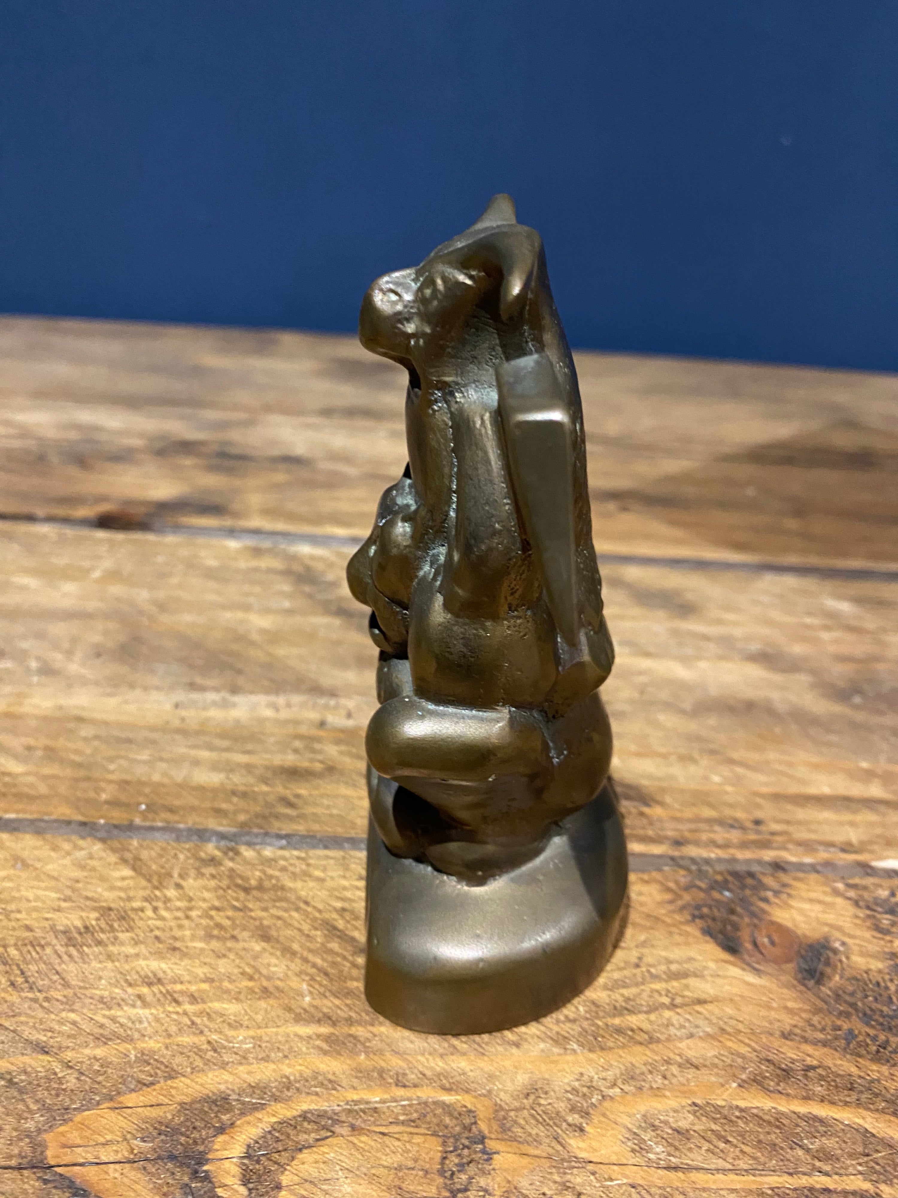 Heavy brass totem ornament