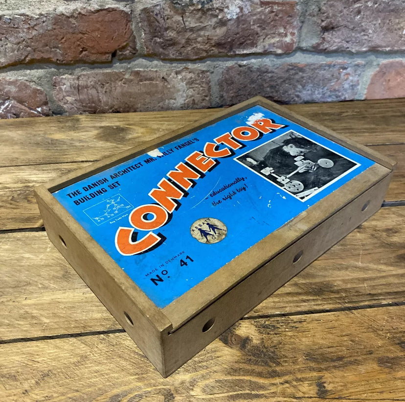 Danish Architect Willy Fangel’s Connector Set No. 41, Building Set, Abbatt Toys by Wilson Fox Antiques
