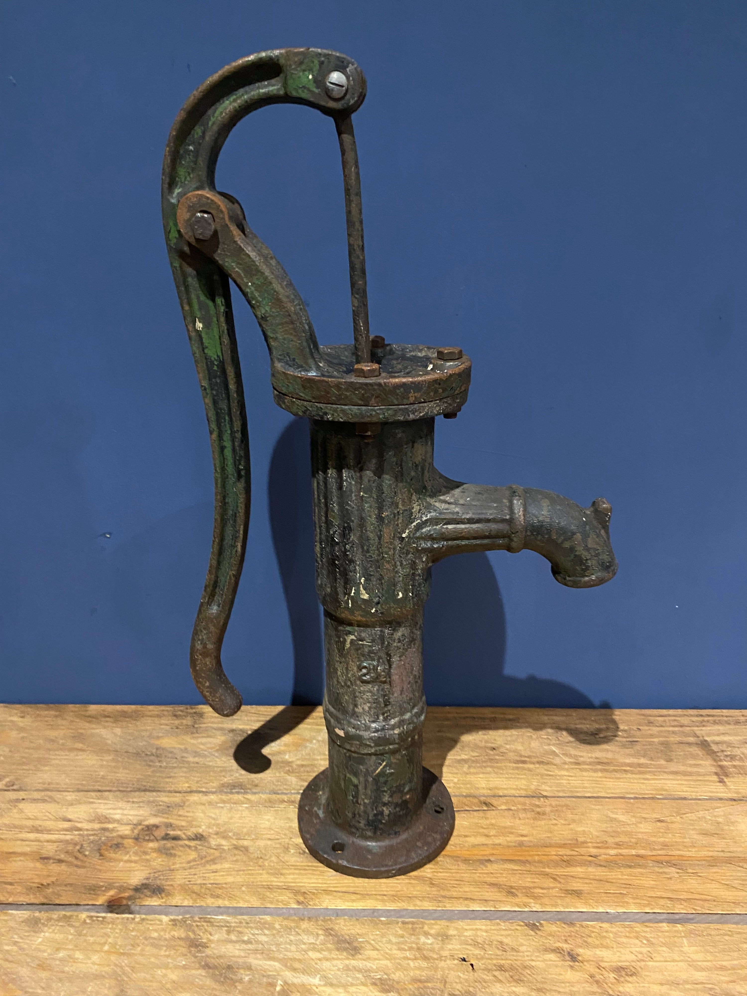 Antique Victorian Cast Iron Water Pump / Garden Architecture