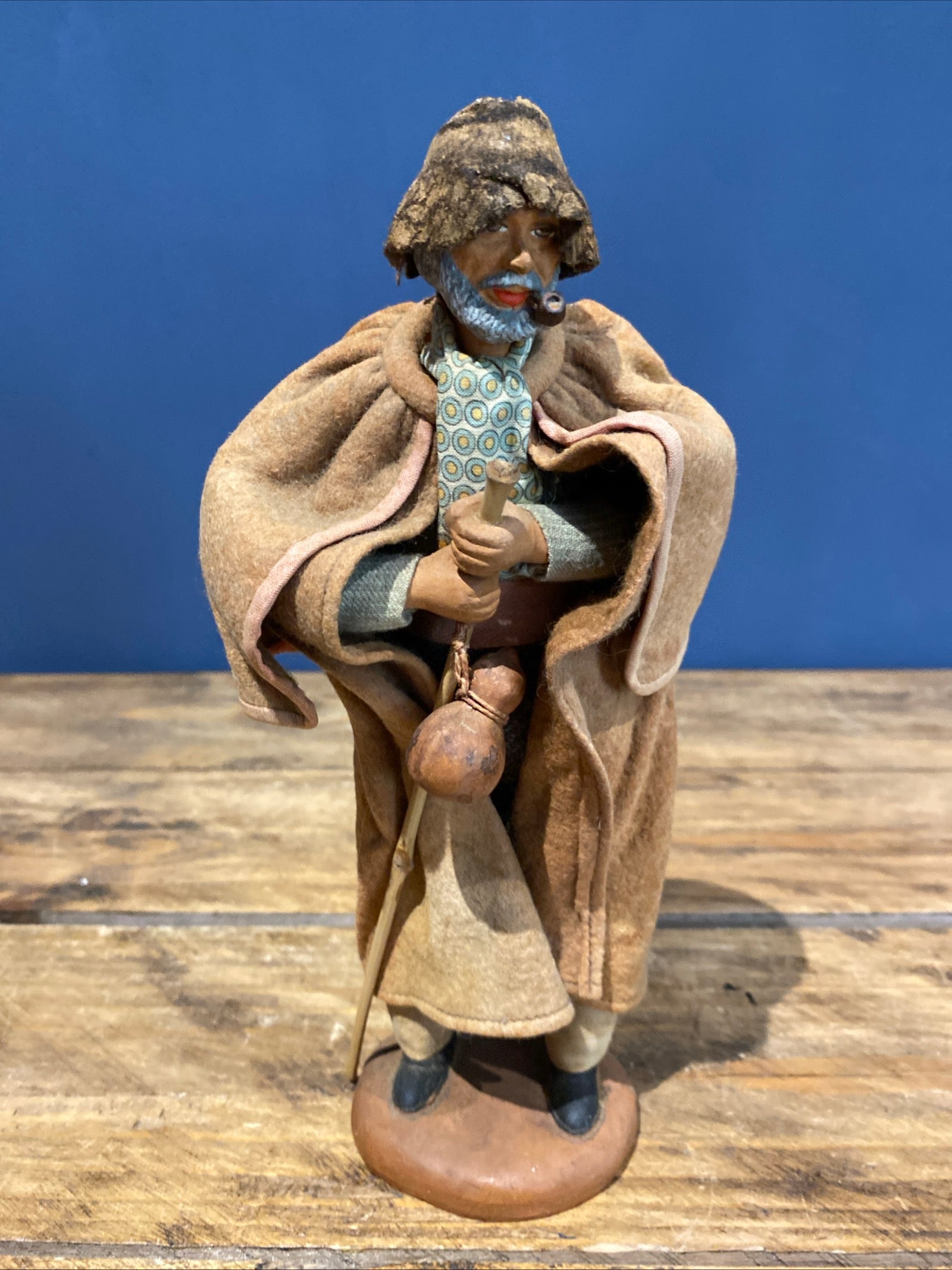 Vintage Augagn Terracotta Figure/ Ornament
