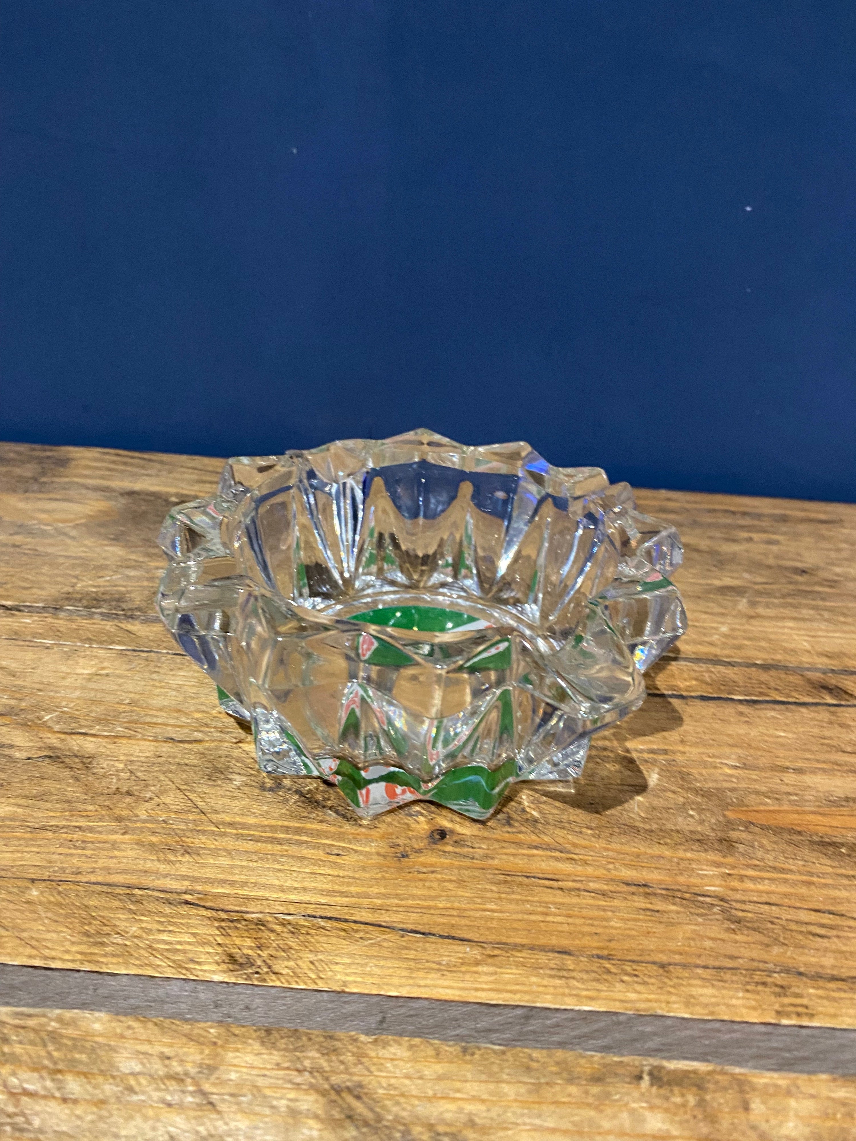 Castrol Glass Ashtray , Petroliana , Motoring Collectable