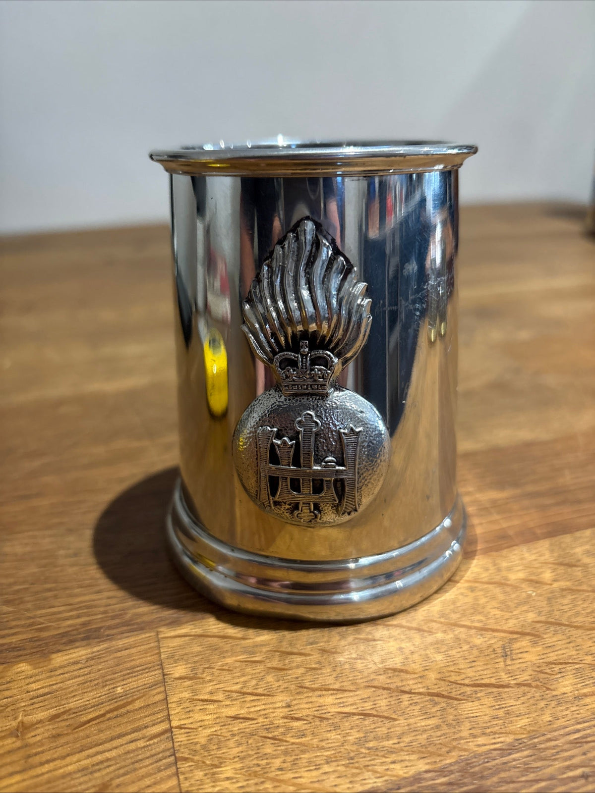 Vintage Royal Highland Fusiliers Tankard, British Pewter